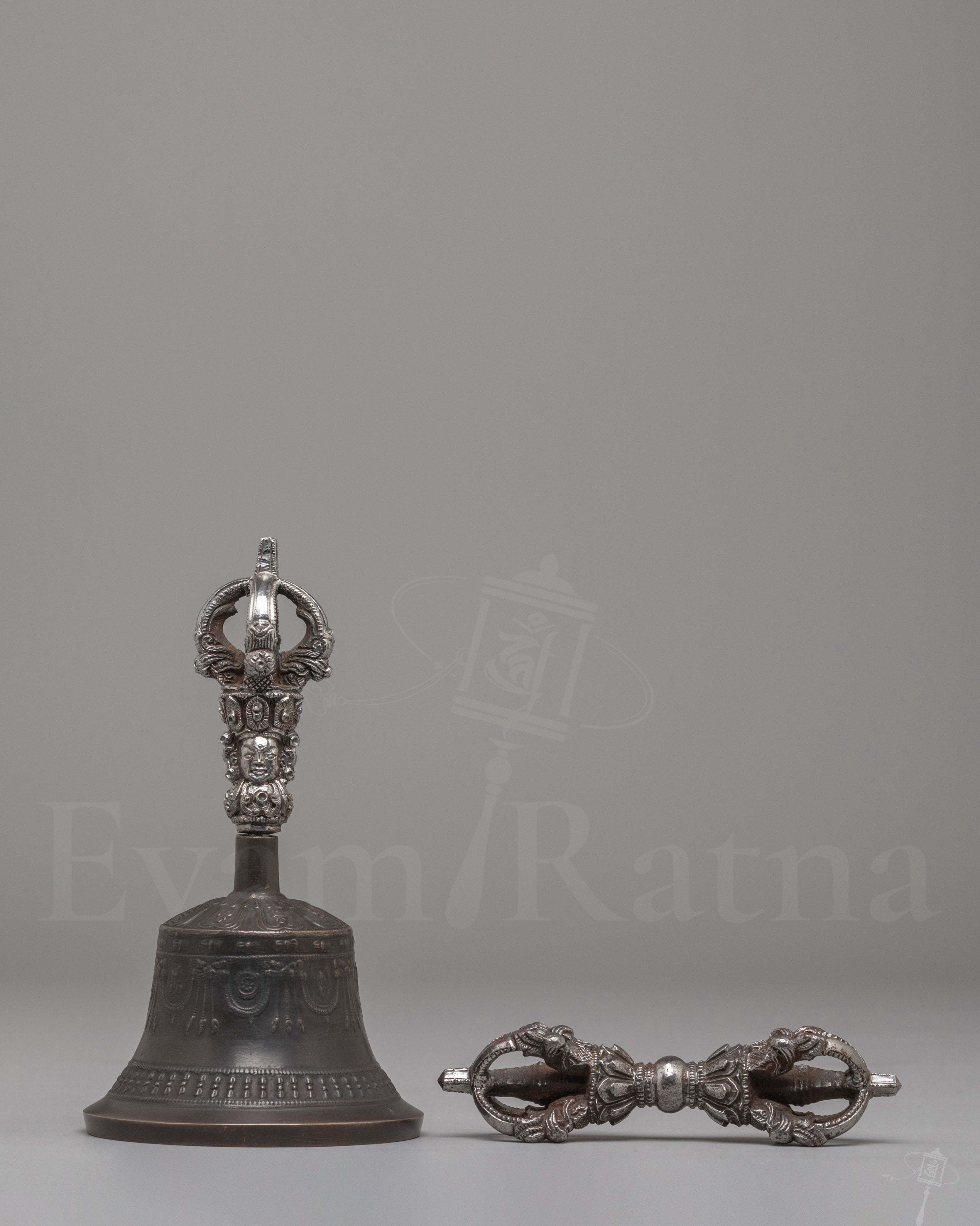 Sacred Buddhist Dorje Bell Set