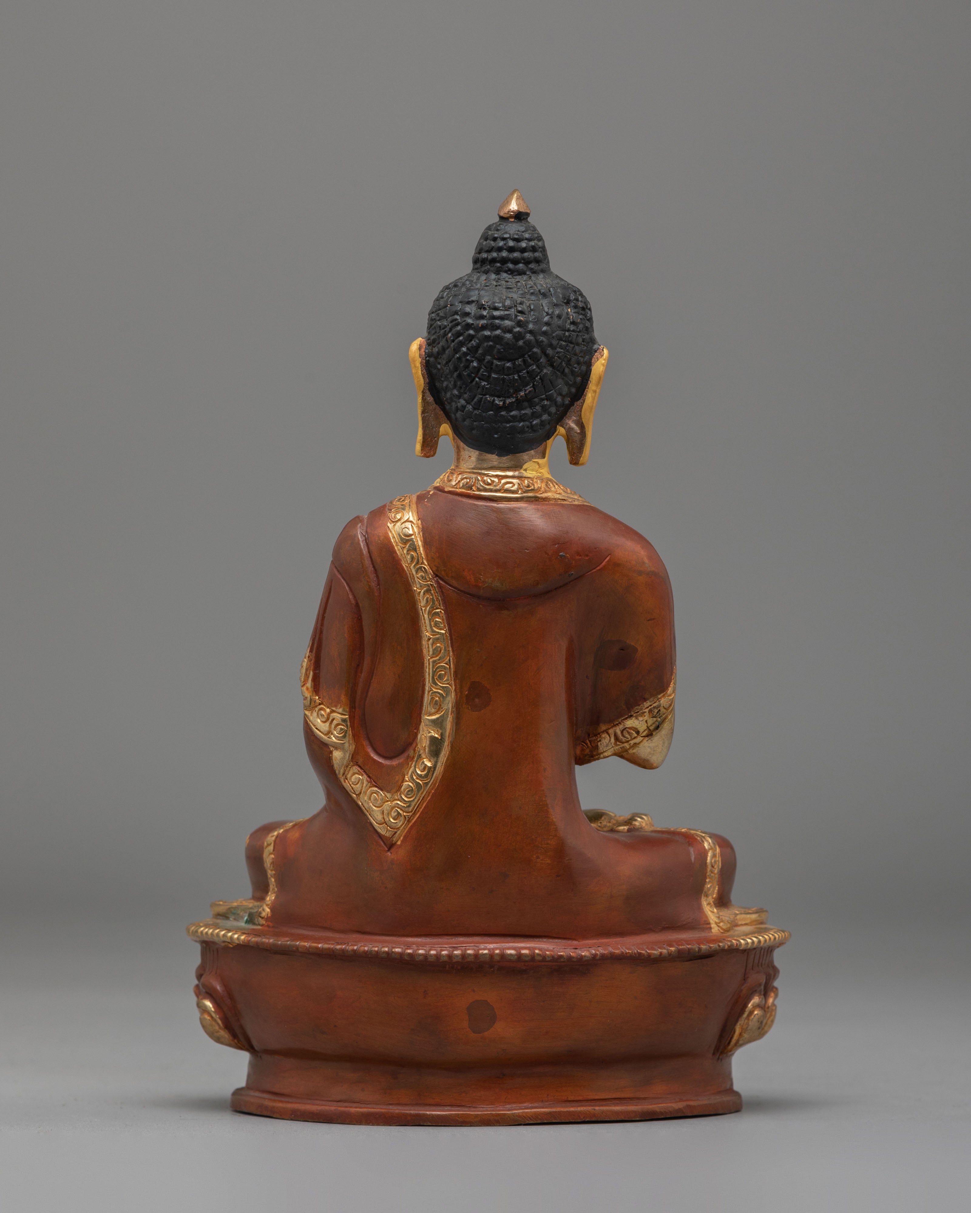 Cosmic Buddha Vairocana Altar Statue | Enlightened Buddha Figurine for Meditation
