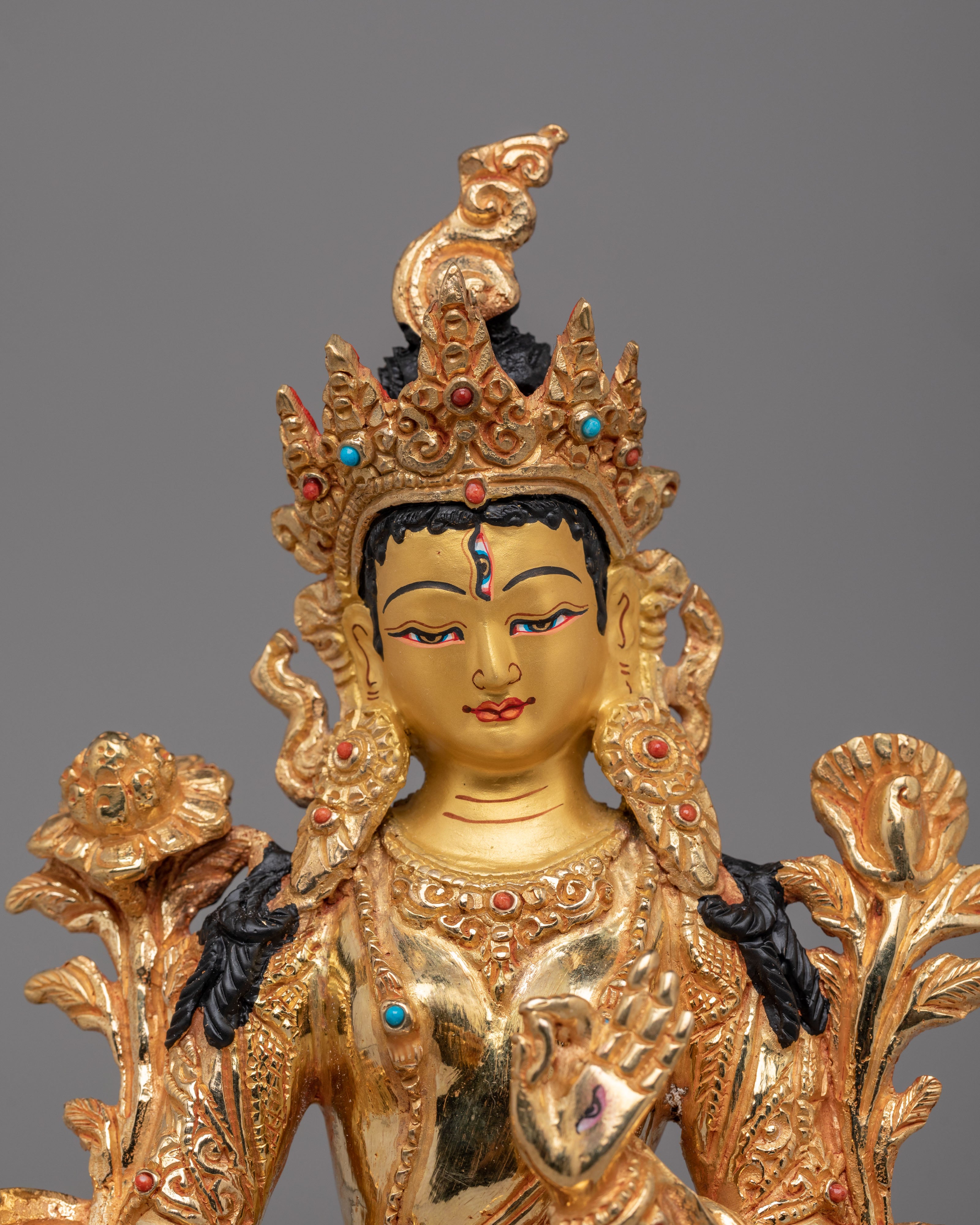 Spiritual White Tara Goddess Statue | Divine Feminine Energy