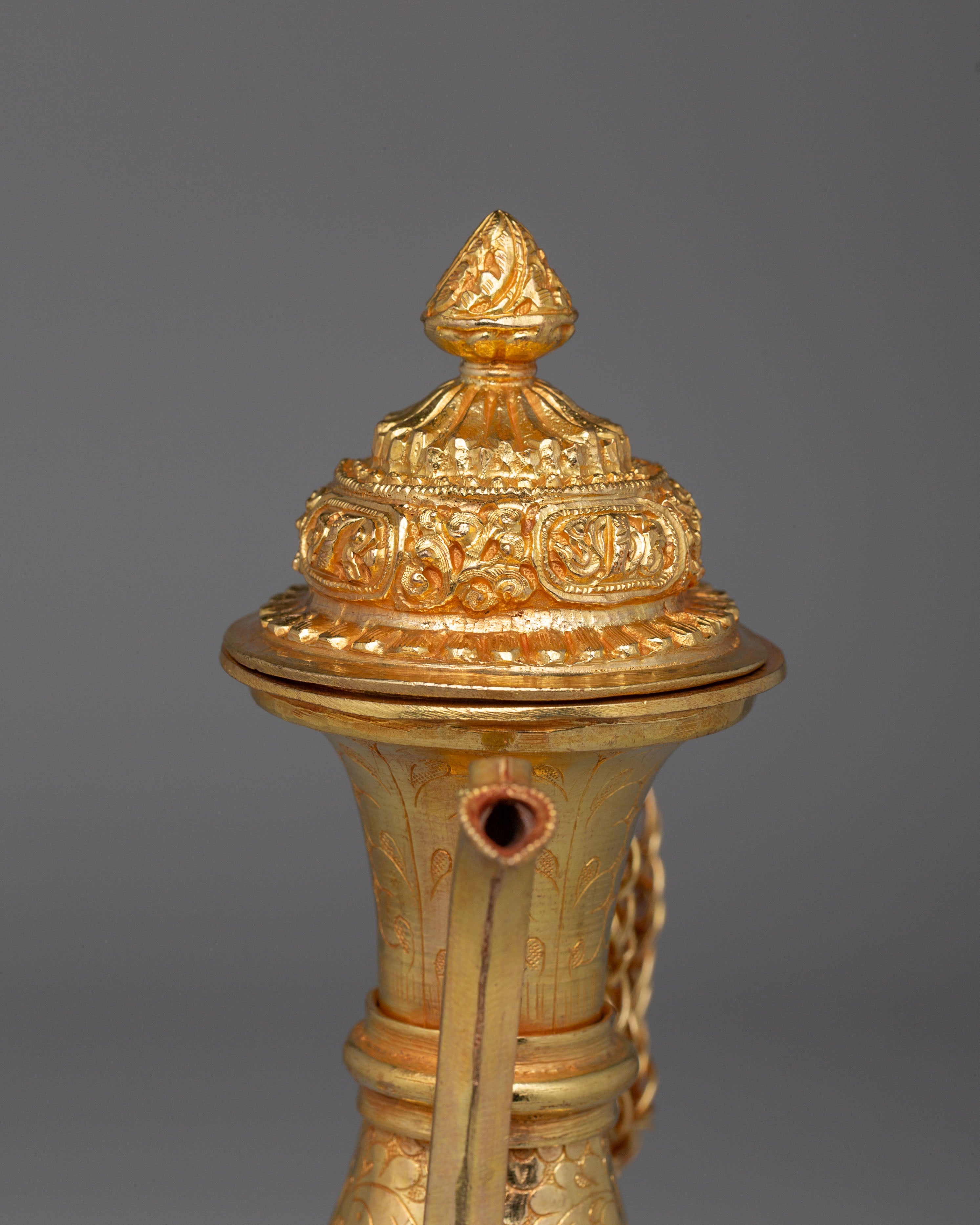 Sacred Bhumba Water Vessel | Symbol of Spiritual Purity and Blessings