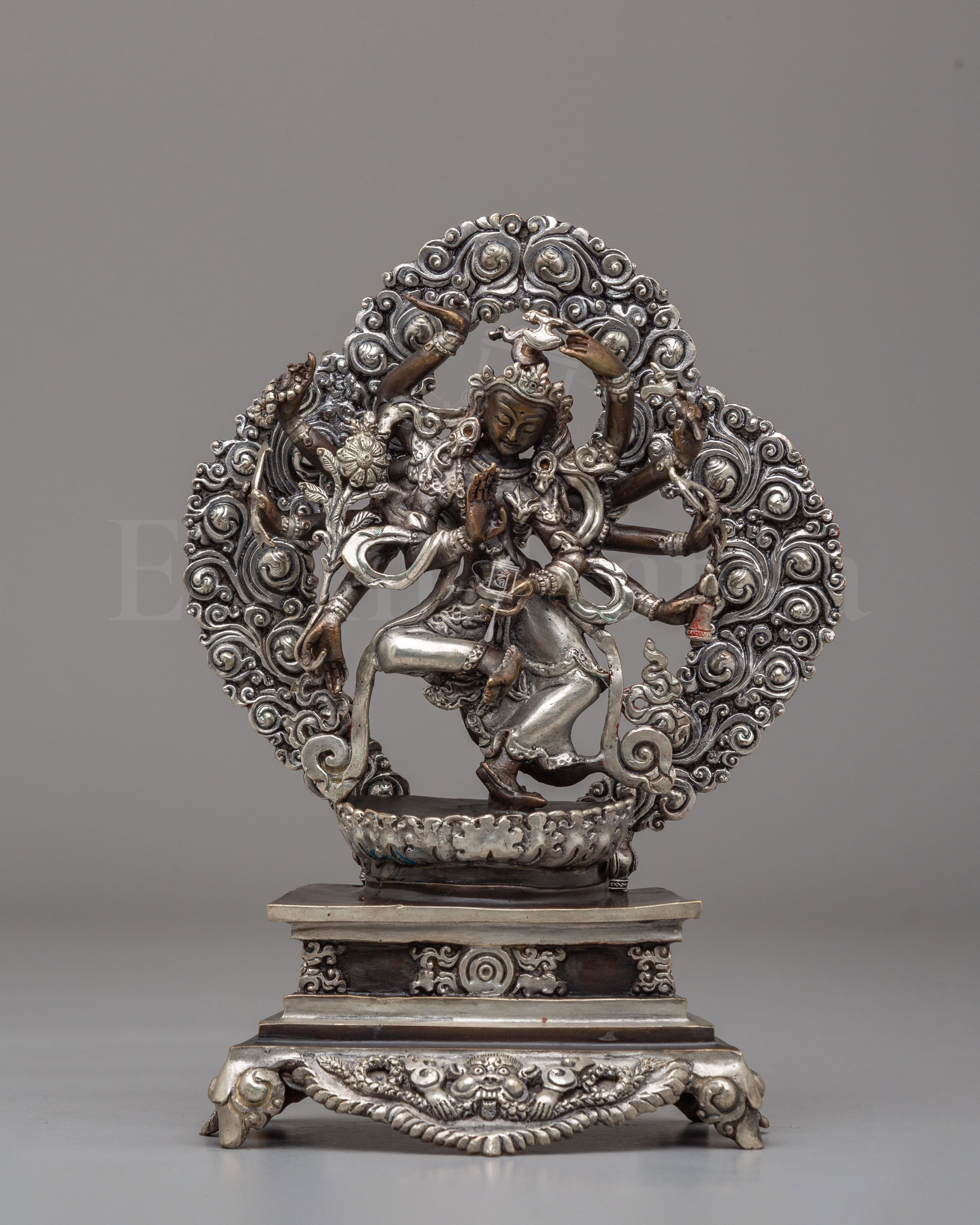 Buddhist Deity Chakrasamvara Statue