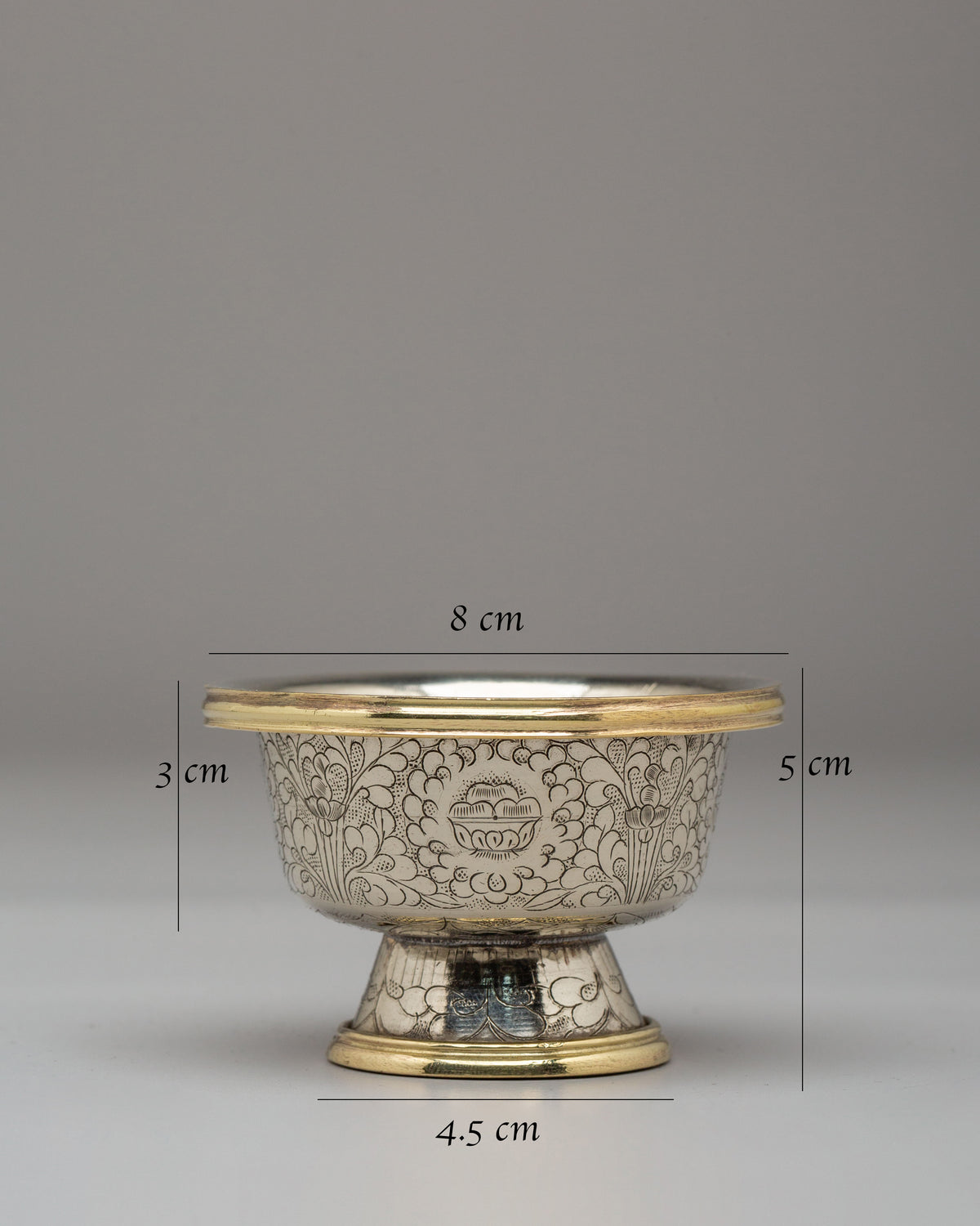 Water Offering Bowl Set | Traditional Buddhist Altar Offering Bowls