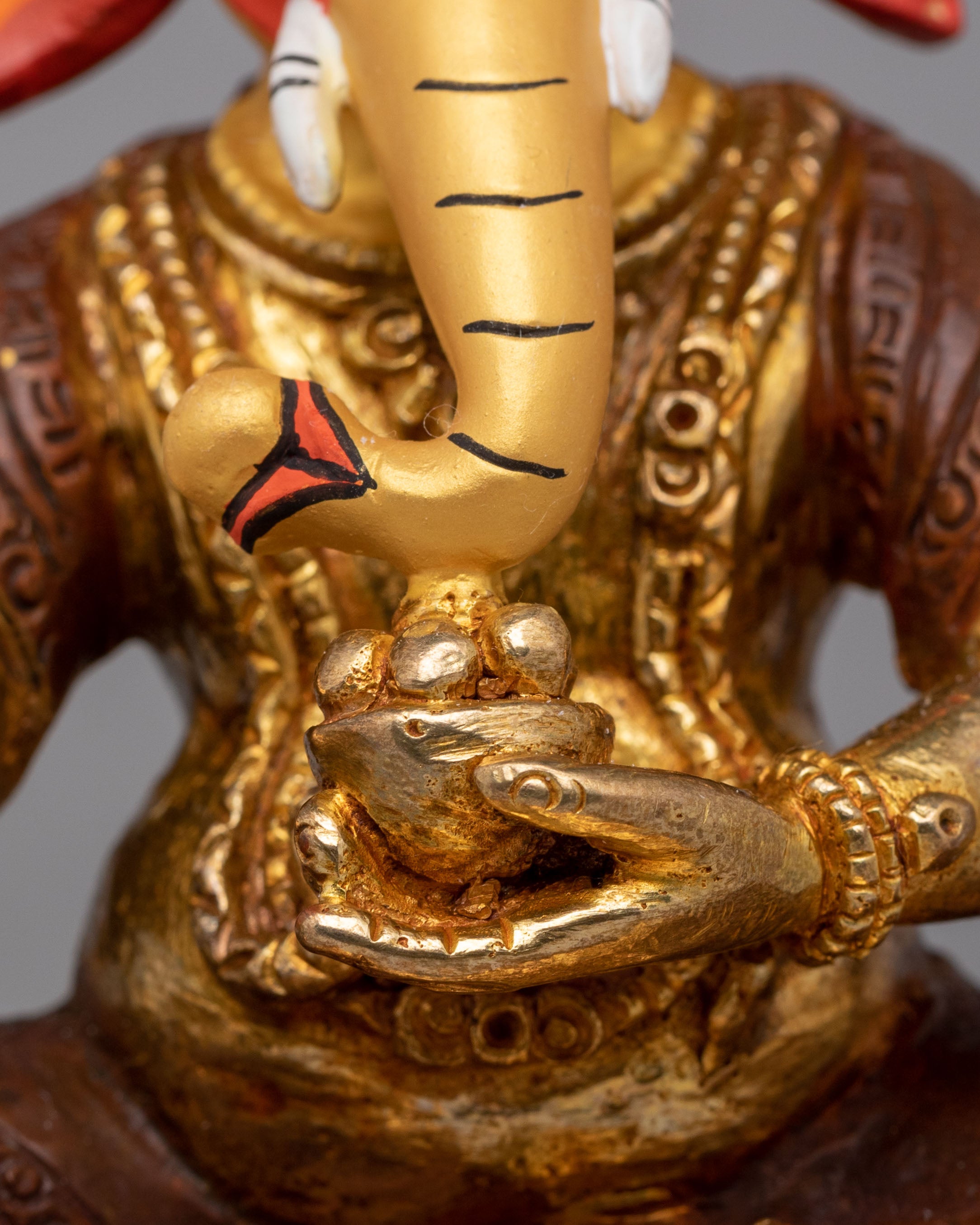 Remover of Obstacles Ganesh Statue | Lord Ganesha Figurine for Spiritual Decor