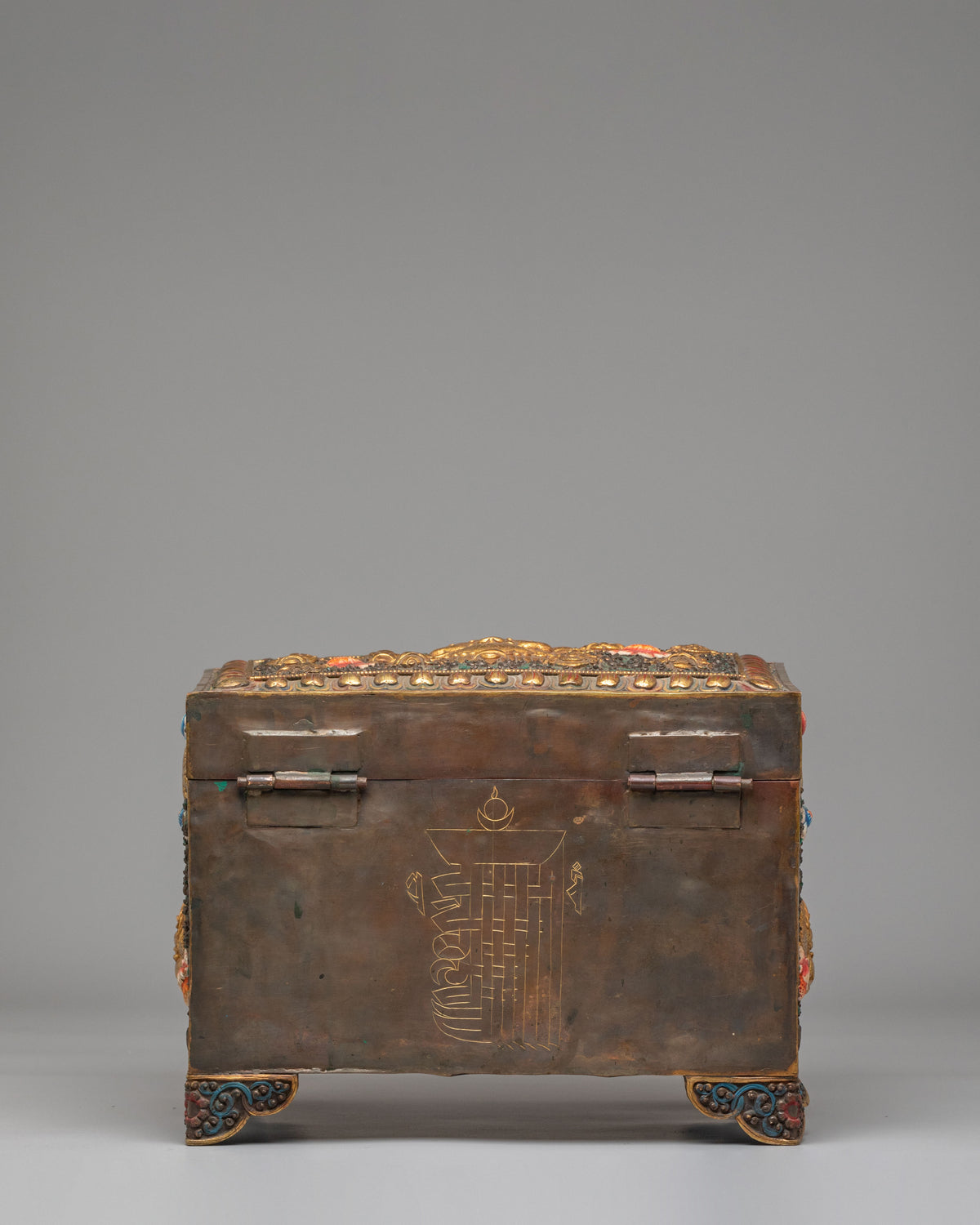Decorative Altar Jewellery Box | Handcrafted Himalayan Storage Box