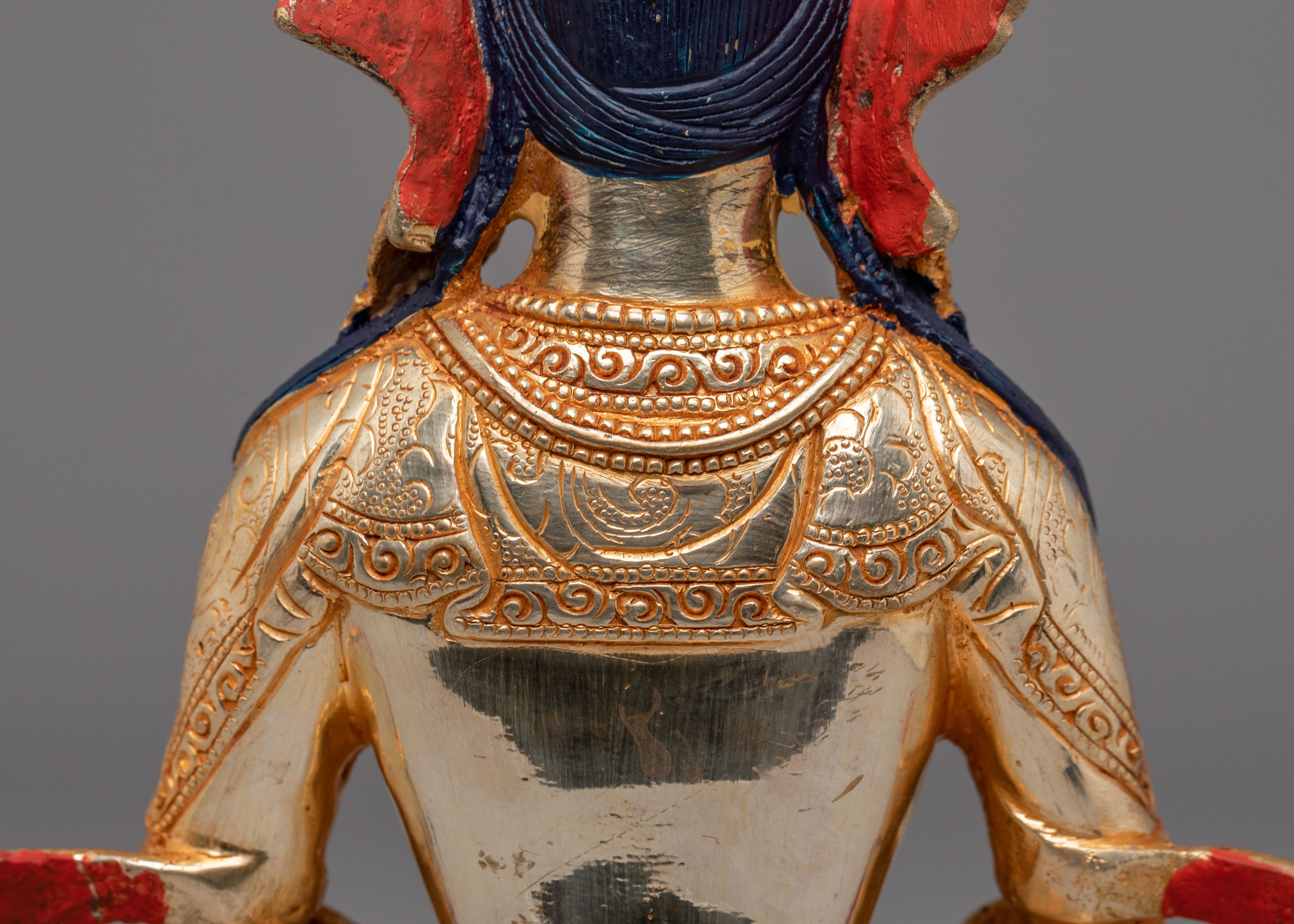 Amitayus Buddha Deity Sculpture | Symbolizing Longevity and Wisdom