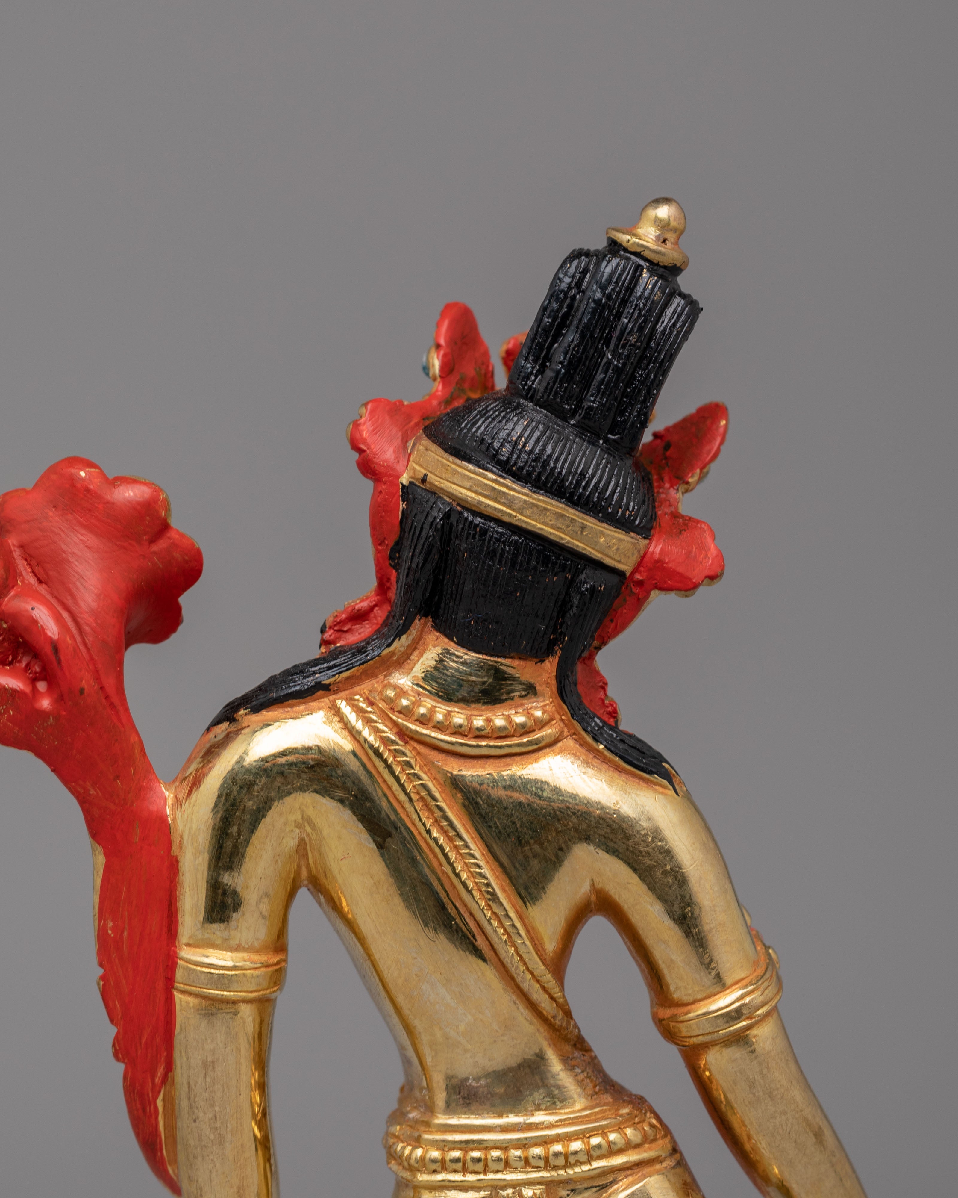 Tibetan Padmapani Statue | Traditional Himalayan Artwork