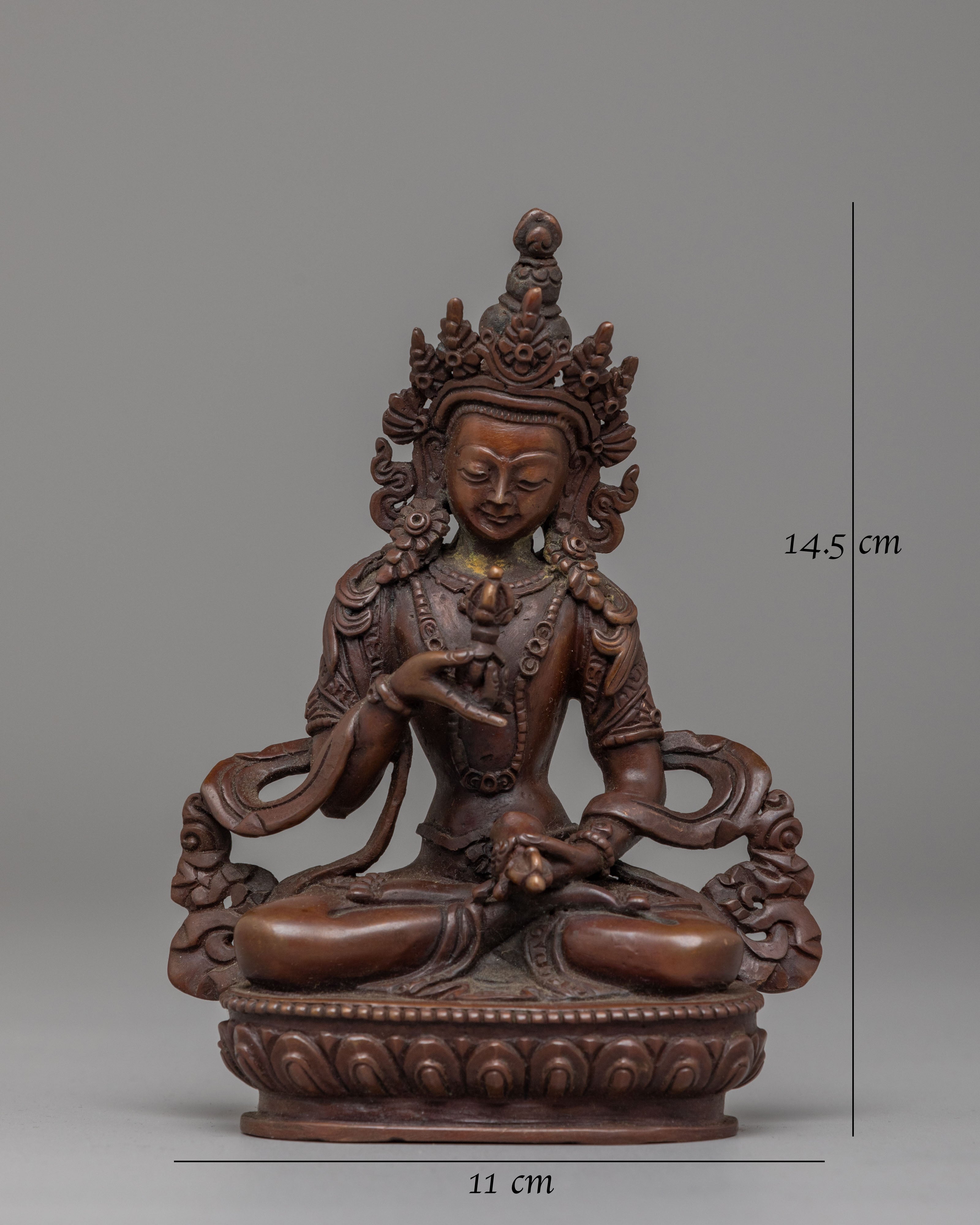 Spiritual Vajrasattva Meditation Statue | Tibetan Buddhism Artwork for Inner Peace