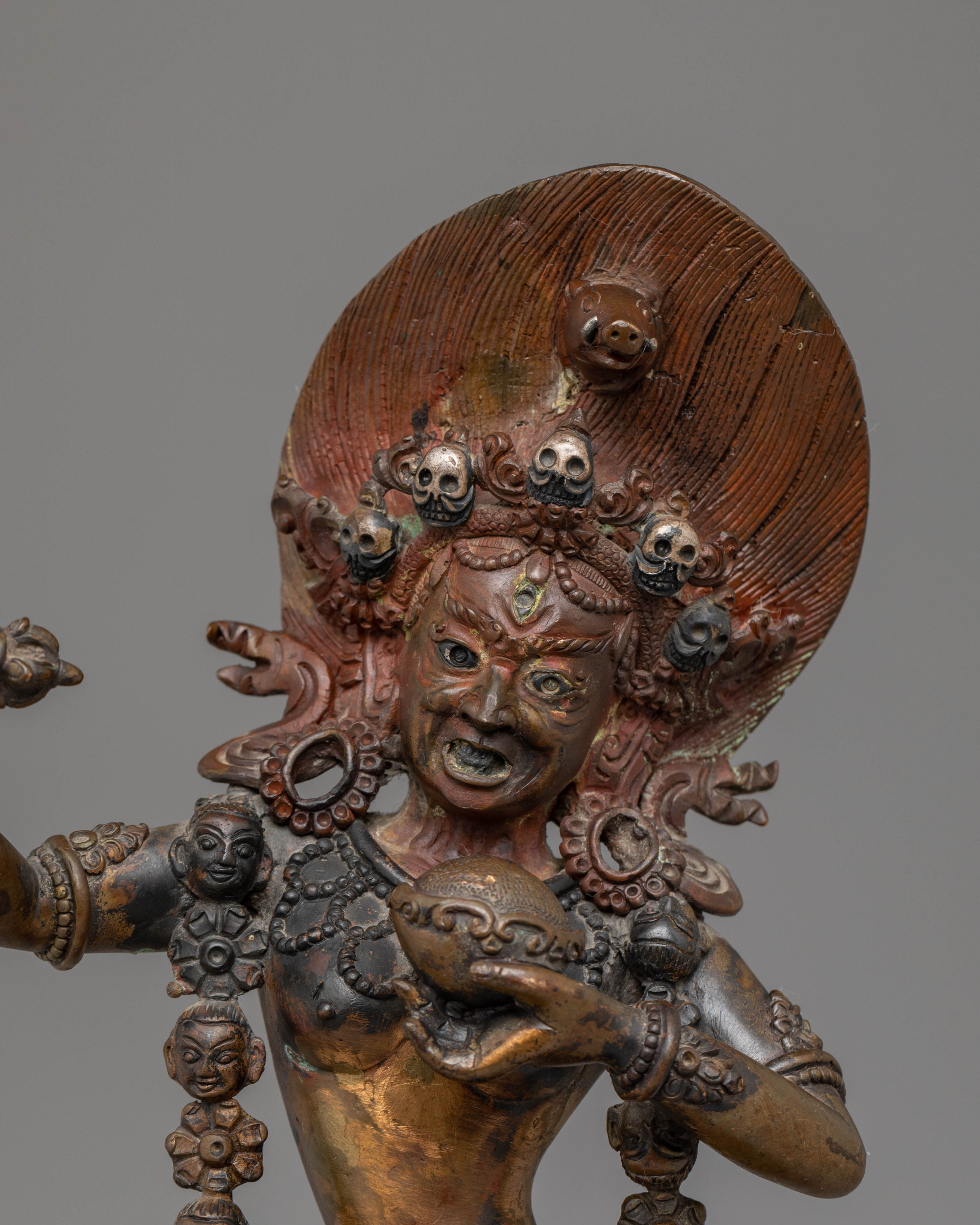 Copper Statue of Vajrayogini | Yogini of Tantric Buddhist