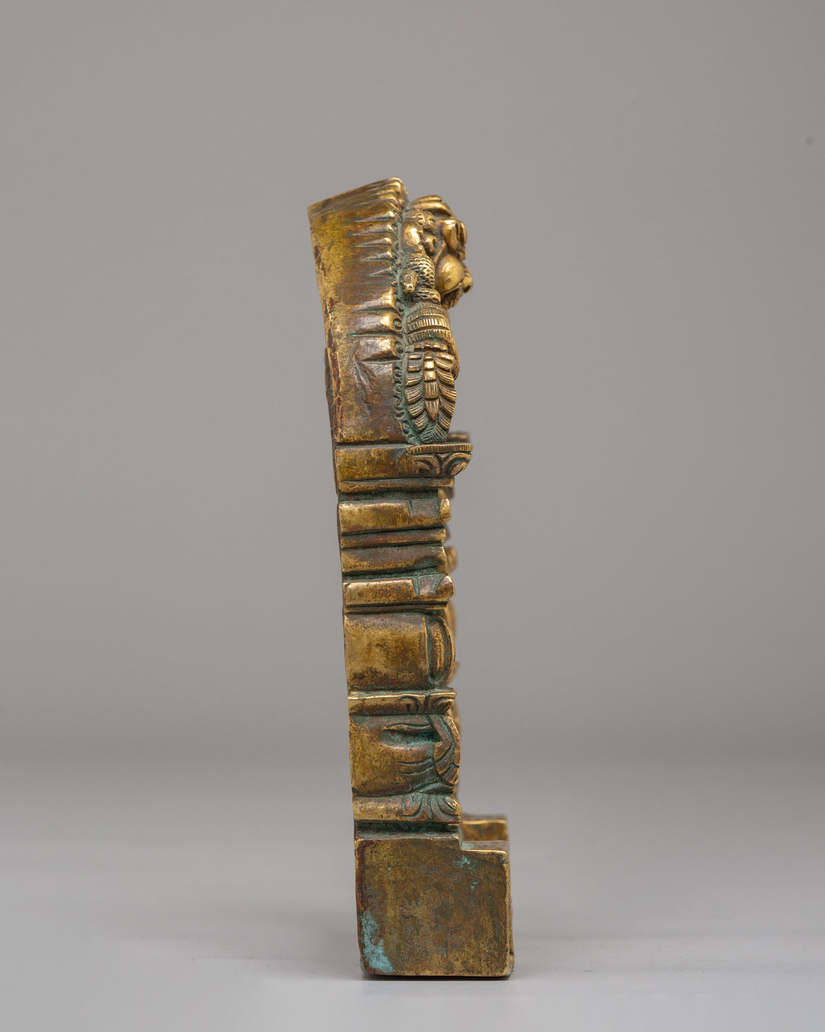 Handcrafted Prabhavali | Copper Ritual Item for Puja