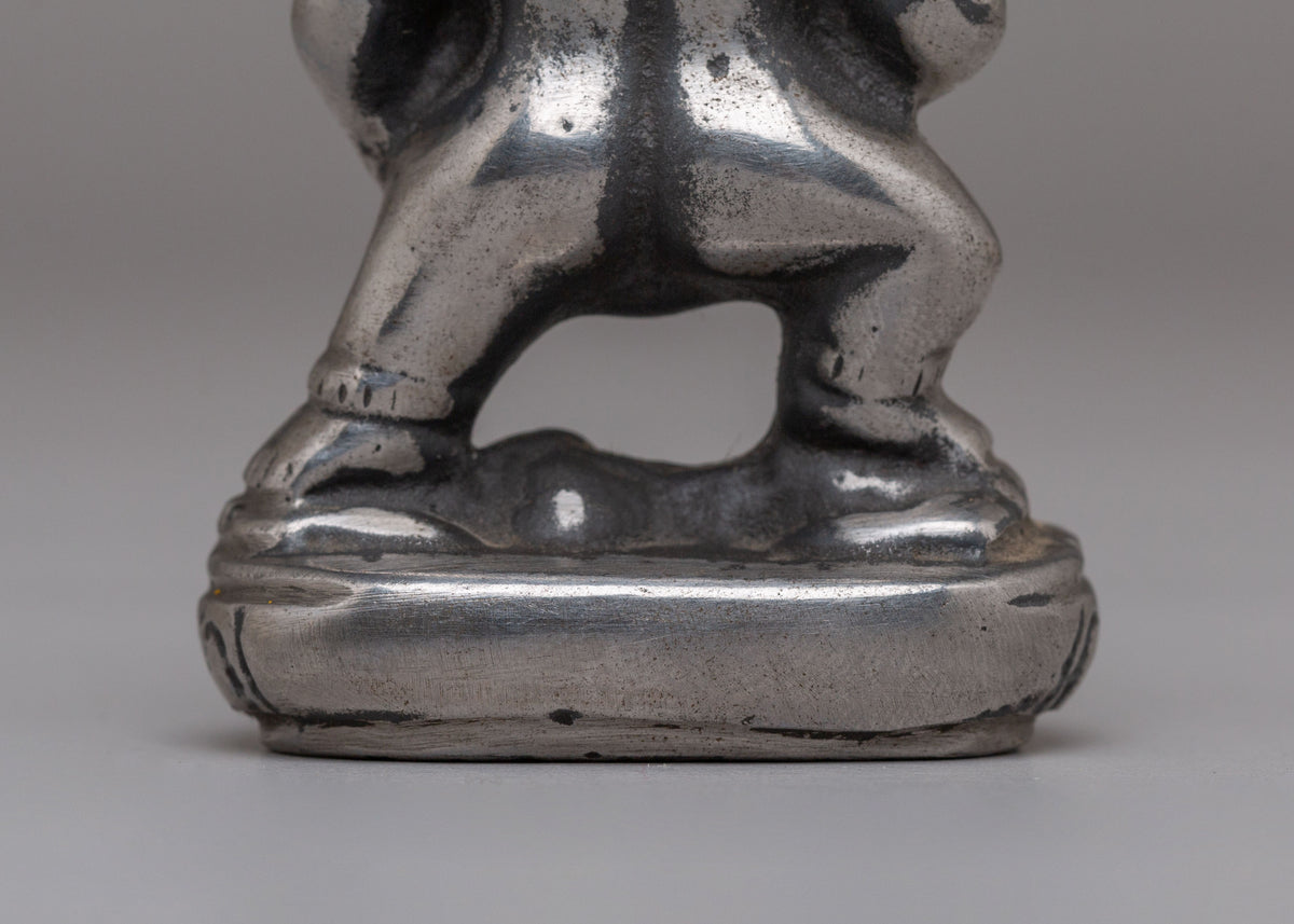 Traditional Black Dzambhala Statue | Tibetan Wealth Deity