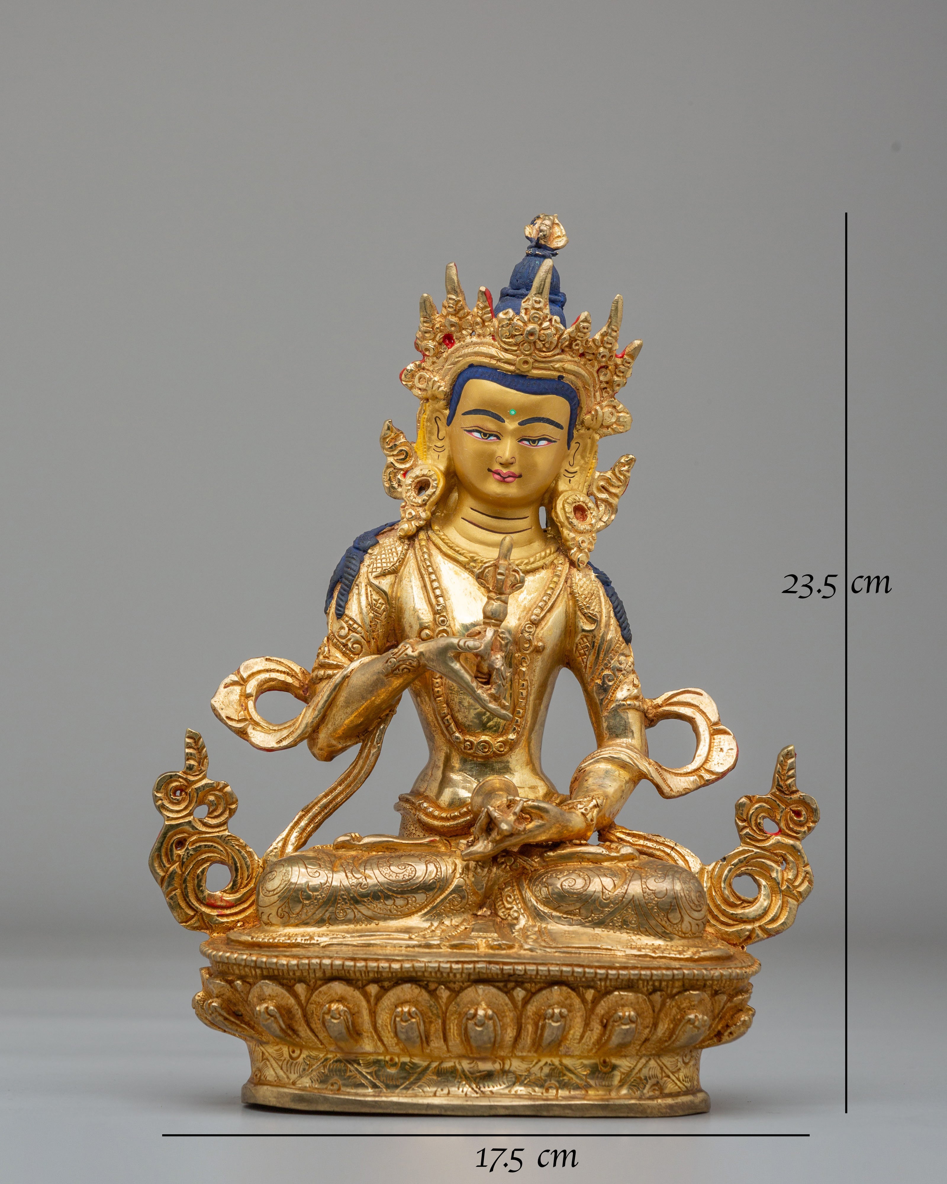 Vajrasattva Statue For Home Shrine | Tibetan Buddhist Deity Figurine