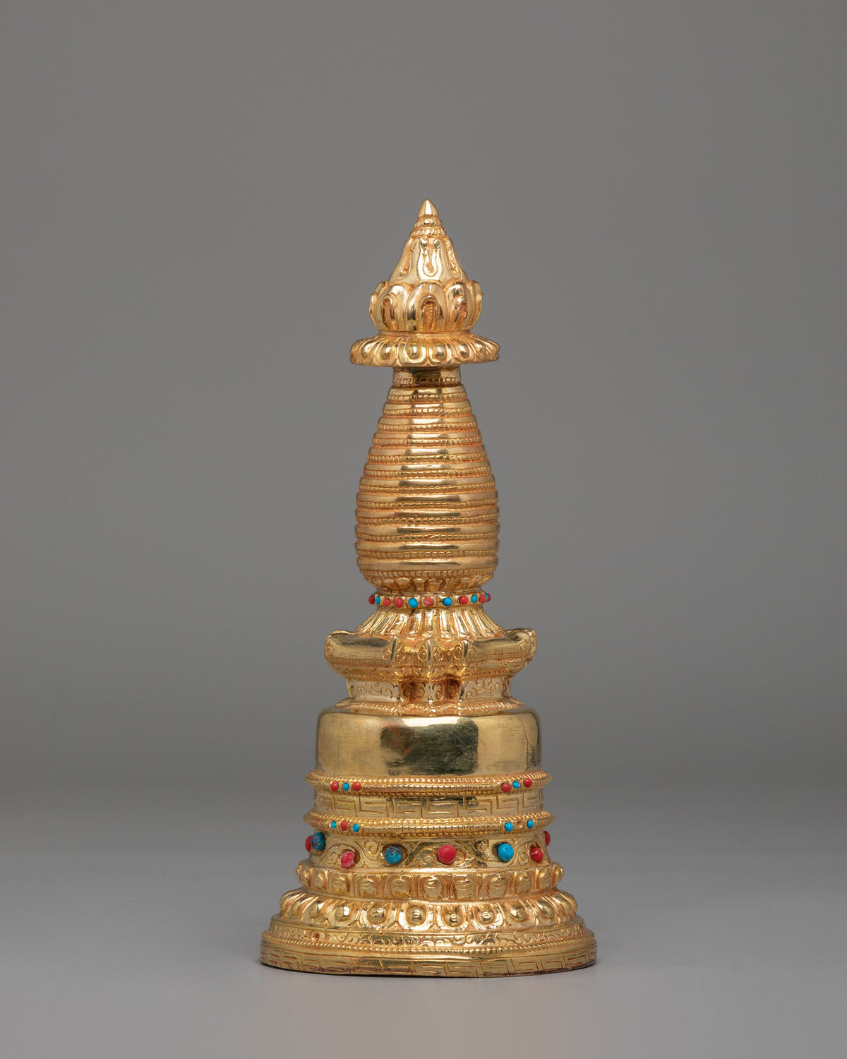 Tibetan Kadampa Stupa Sculpture | Symbol of Spiritual Enlightenment