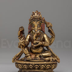 Machine Made Ritual Ganesh Statue