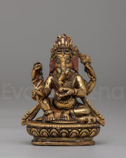 Machine Made Ritual Ganesh Statue
