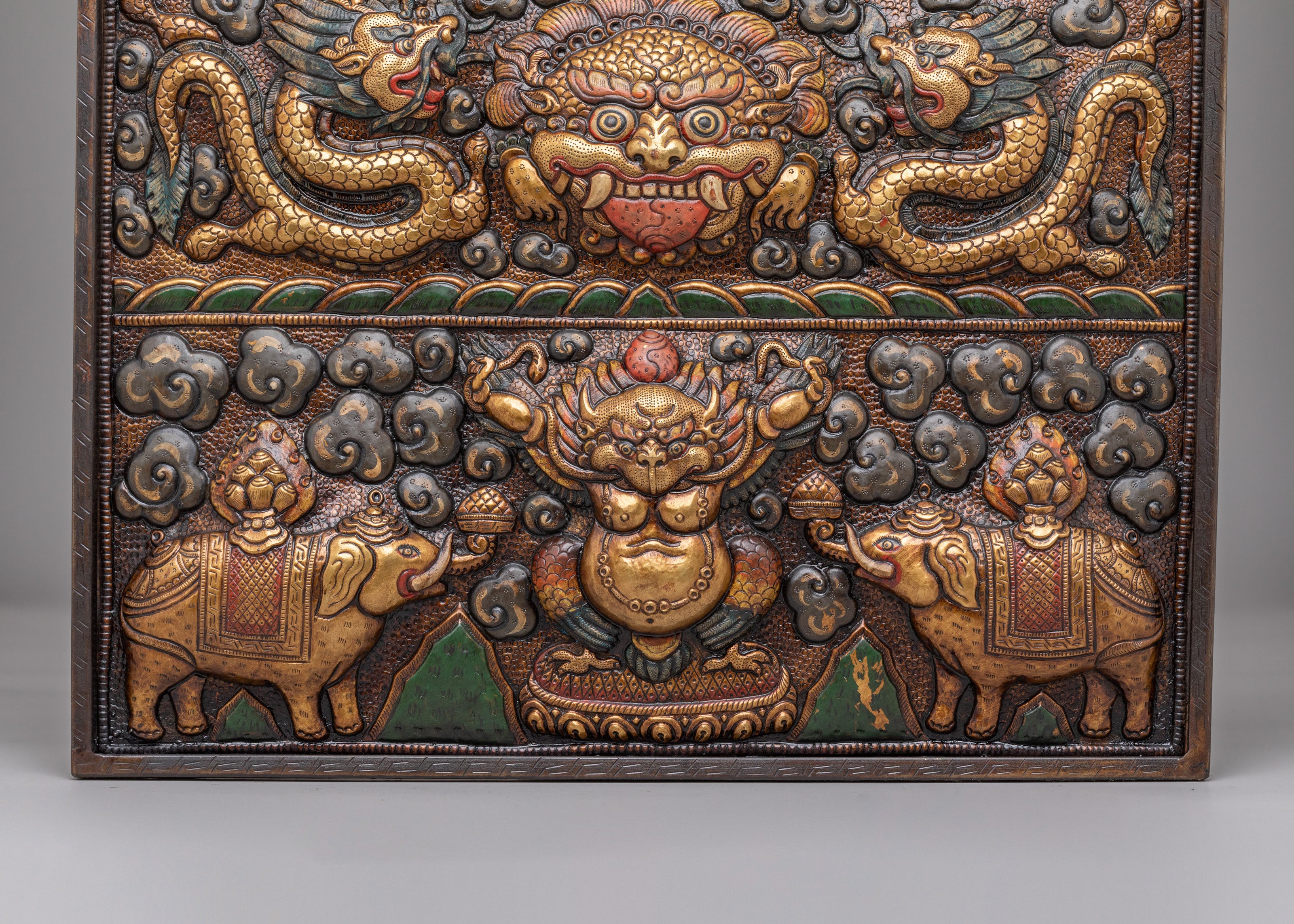 Buddhist Cheppu Garuda Wall Hanging | Tibetan Buddhist Art