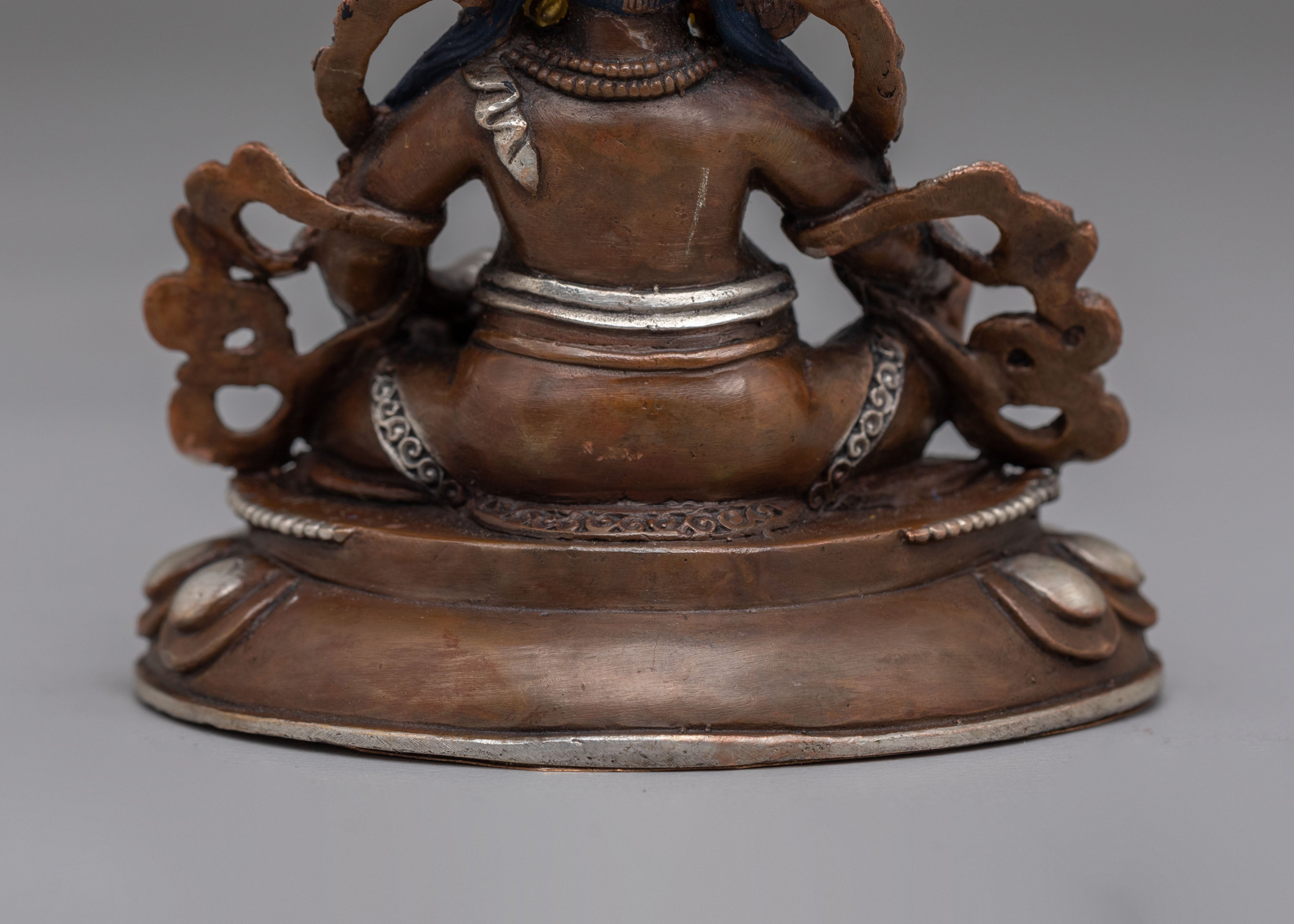 Spiritual Dzambhala Wealth Deity Statue | Buddhist Figurine