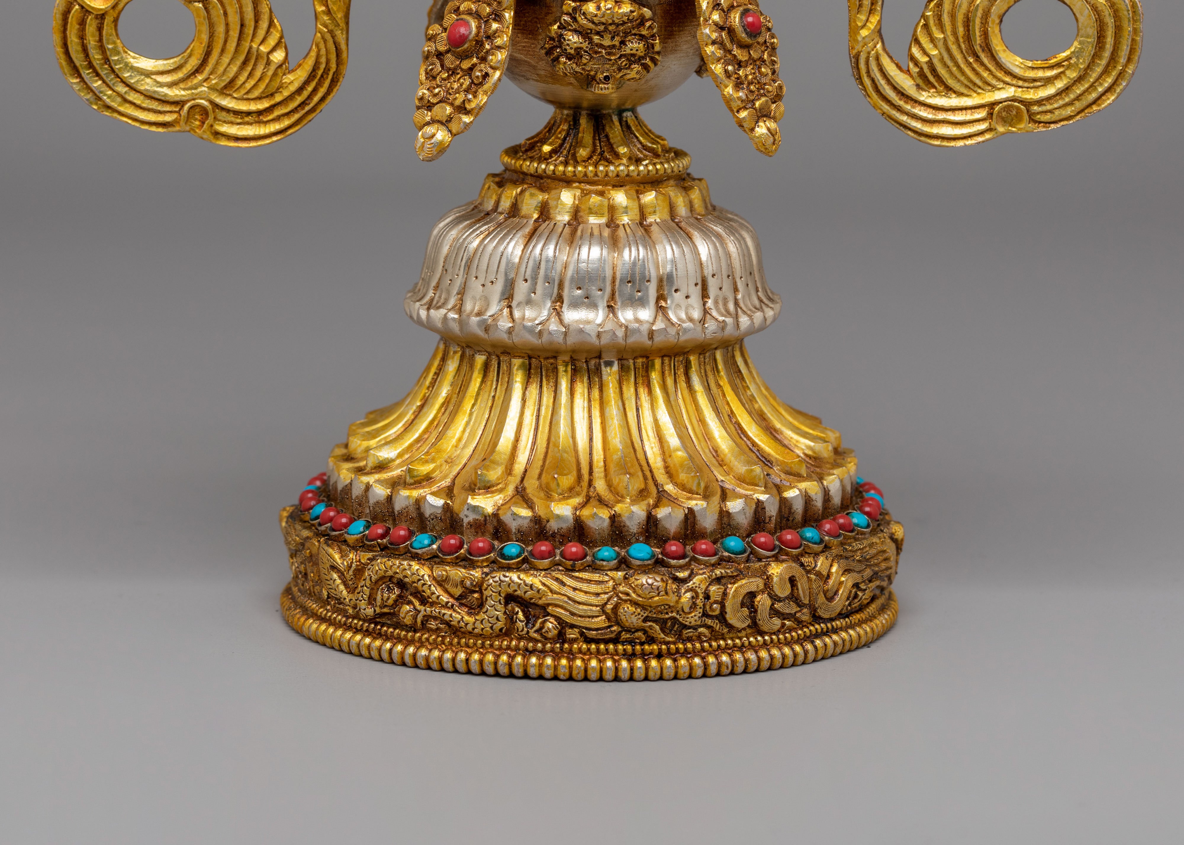 Ashtamangala Buddhist Symbol Set | Traditional Ritual Artwork