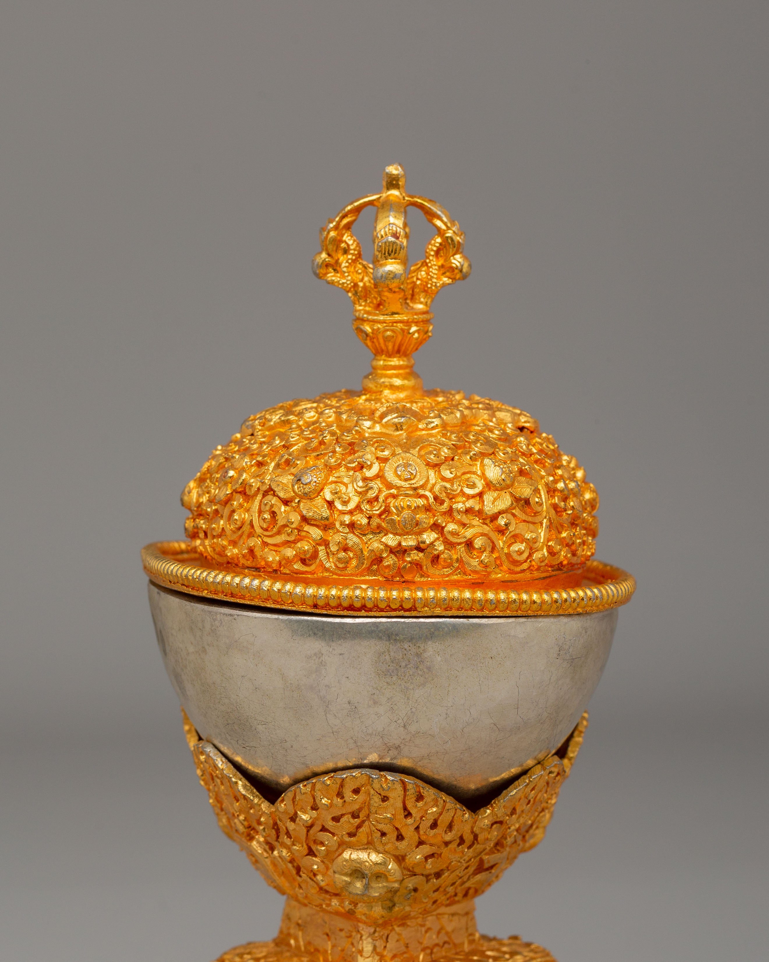 Spiritual Kapala for Ritual | Handcrafted Tibetan Skull Cup