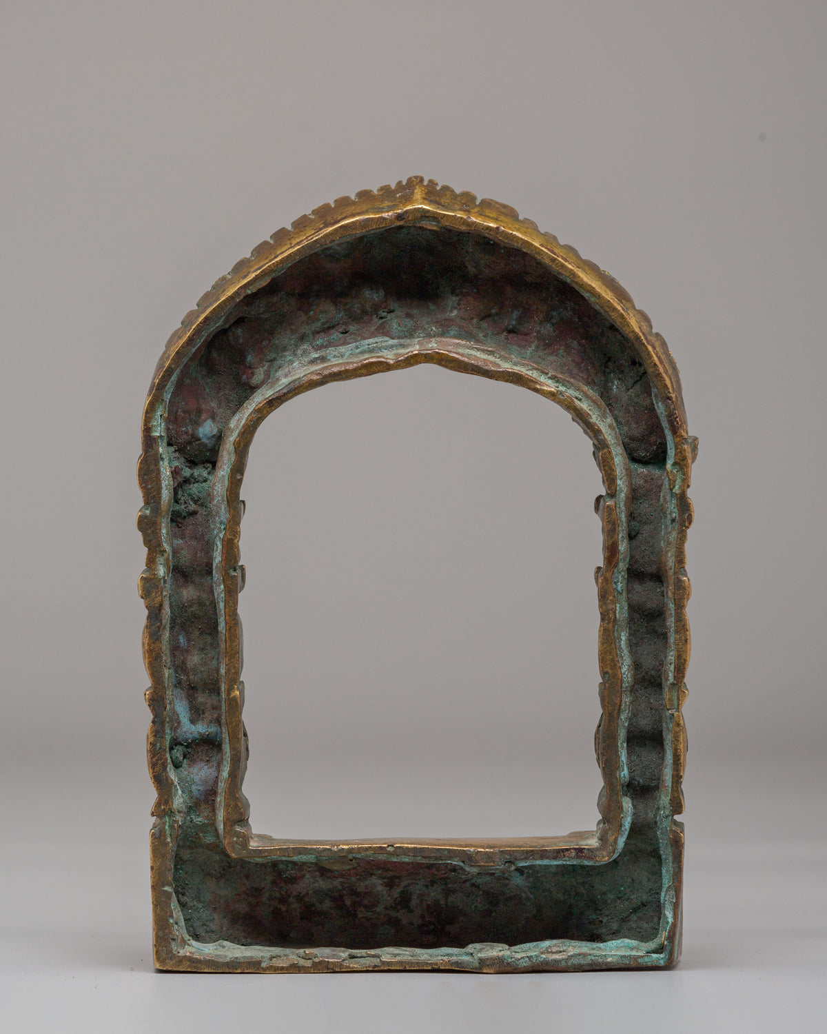 Handcrafted Prabhavali | Copper Ritual Item for Puja