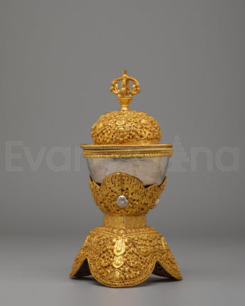 Gold and Silver Plated Kapala