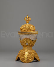 Gold and Silver Plated Kapala