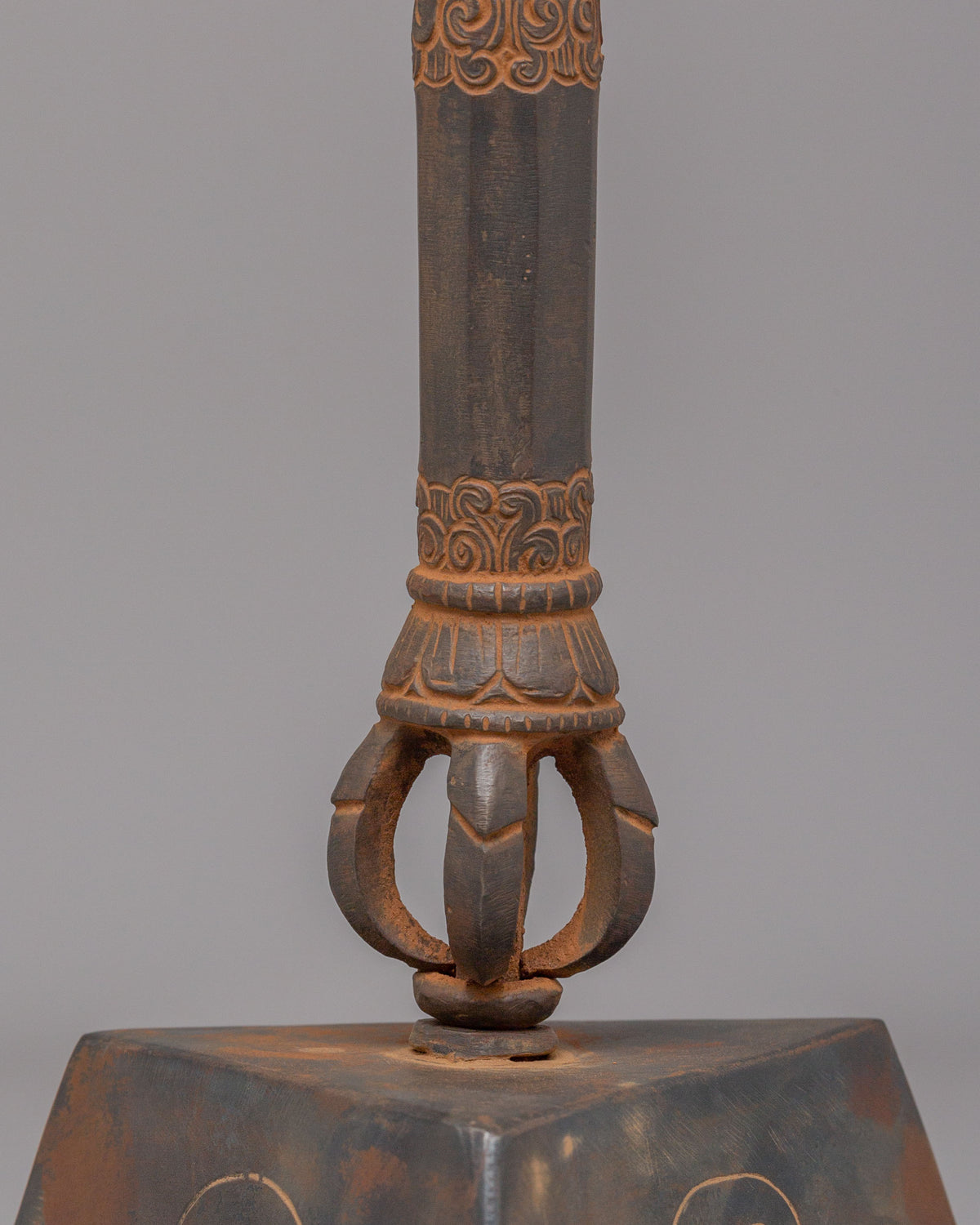 Traditional Khatvanga Ritual Instrument | Sacred Tool for Spiritual Ceremonies
