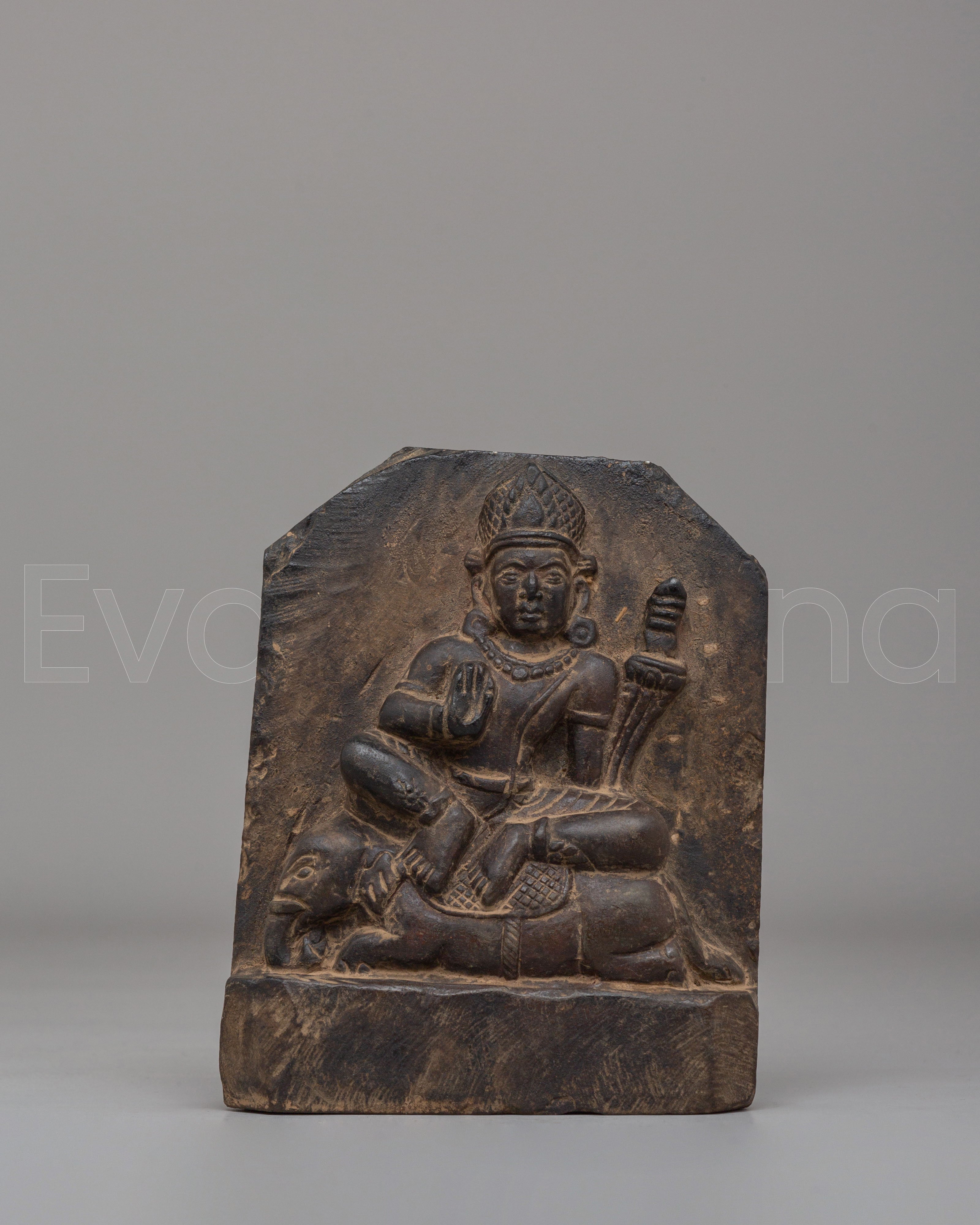 Spiritual Tibetan Samantabhadra Figure
