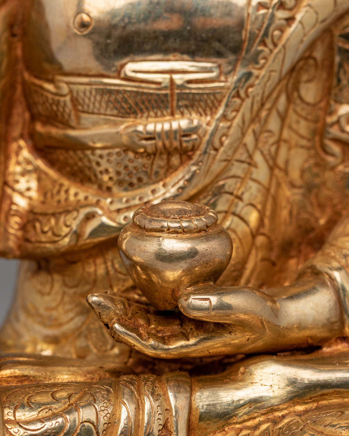 Bhumisparsha Shakyamuni Buddha Statue | Handcrafted Meditation Figurine
