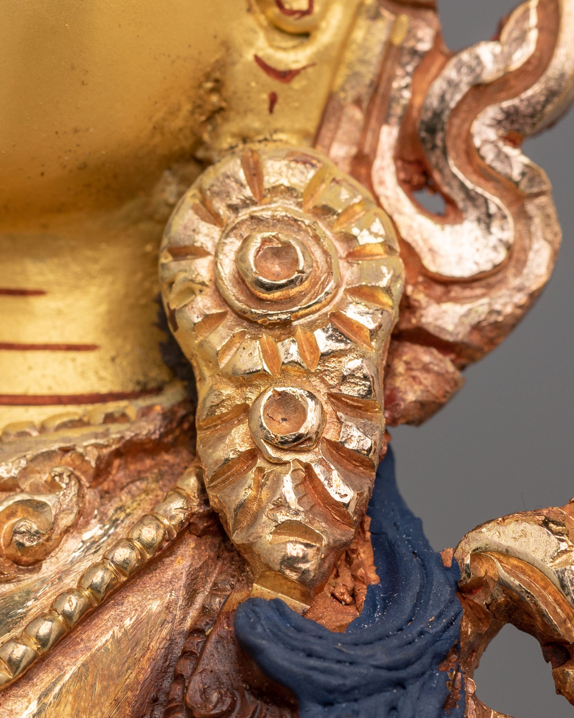 Mother of Liberation Green Tara Sculpture | 24K Gold Plated Statue