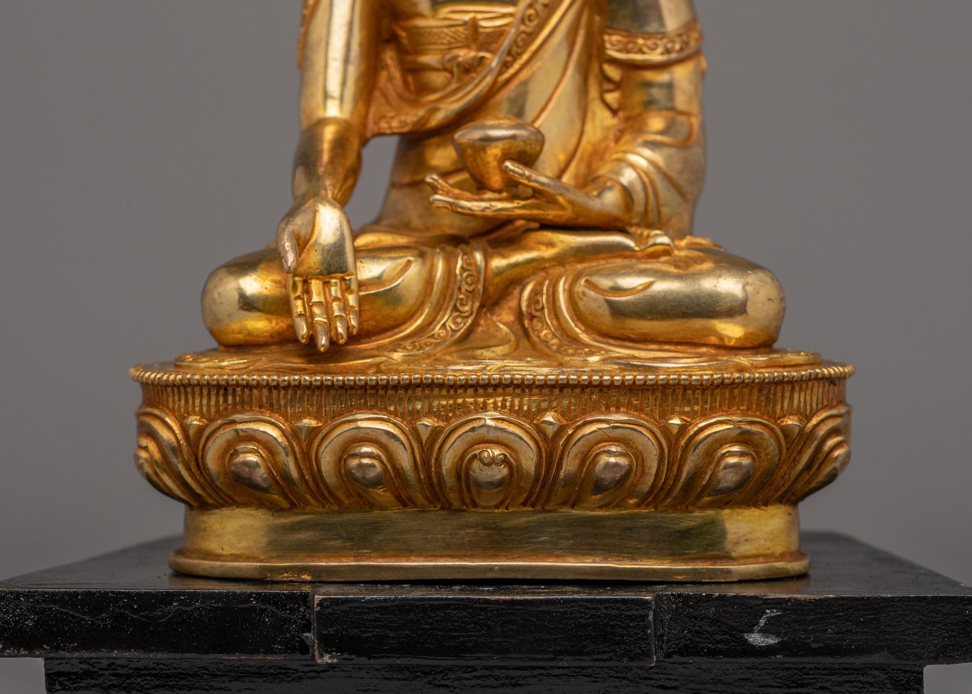 Sacred Ratnasambhava Statue | Himalayan Buddhist Art