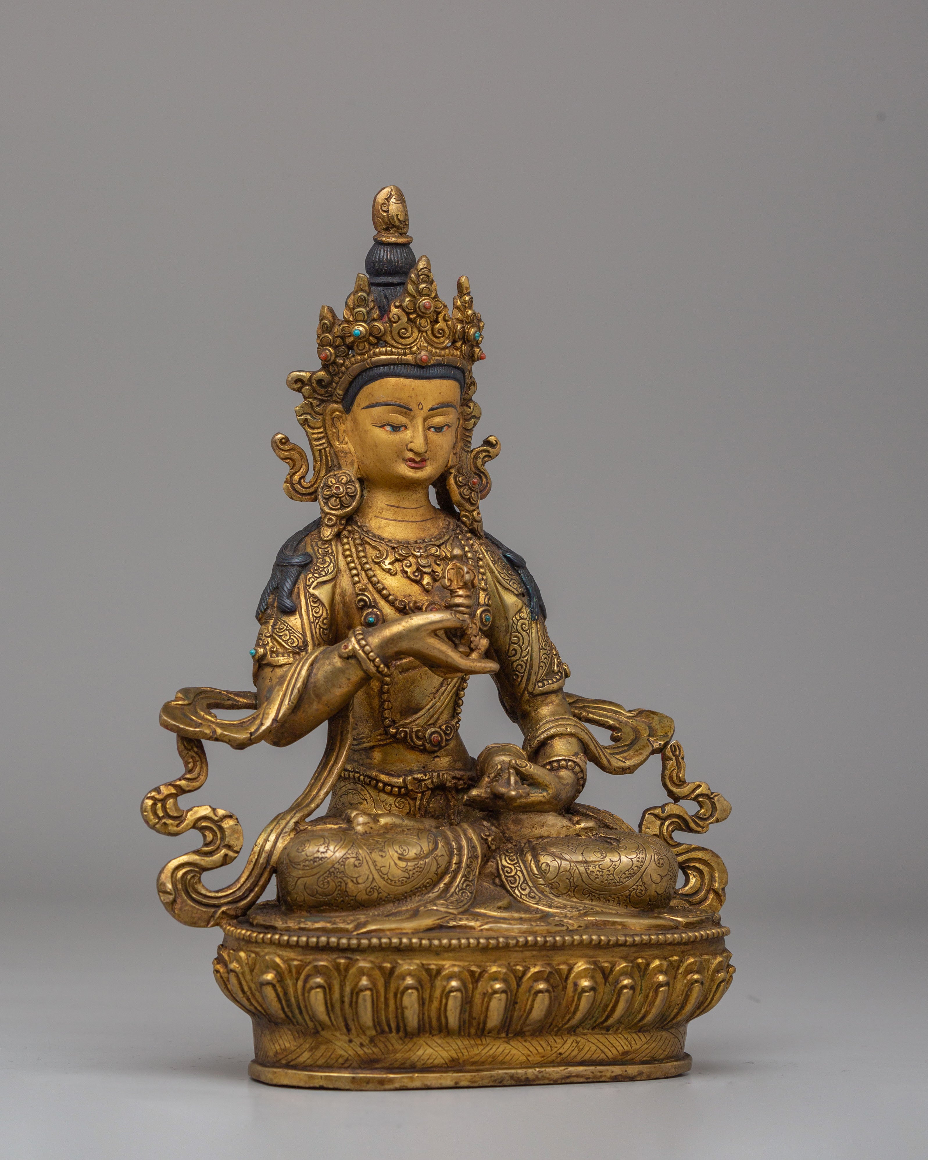 Spiritual Vajrasattva Purification Buddha Statue | Symbol of Purity and Enlightenment