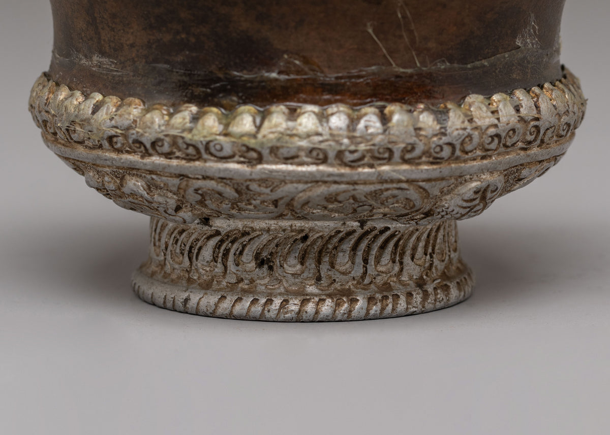 Ceremonial Offering Bowl | Handcrafted Tibetan Ritual Bowls