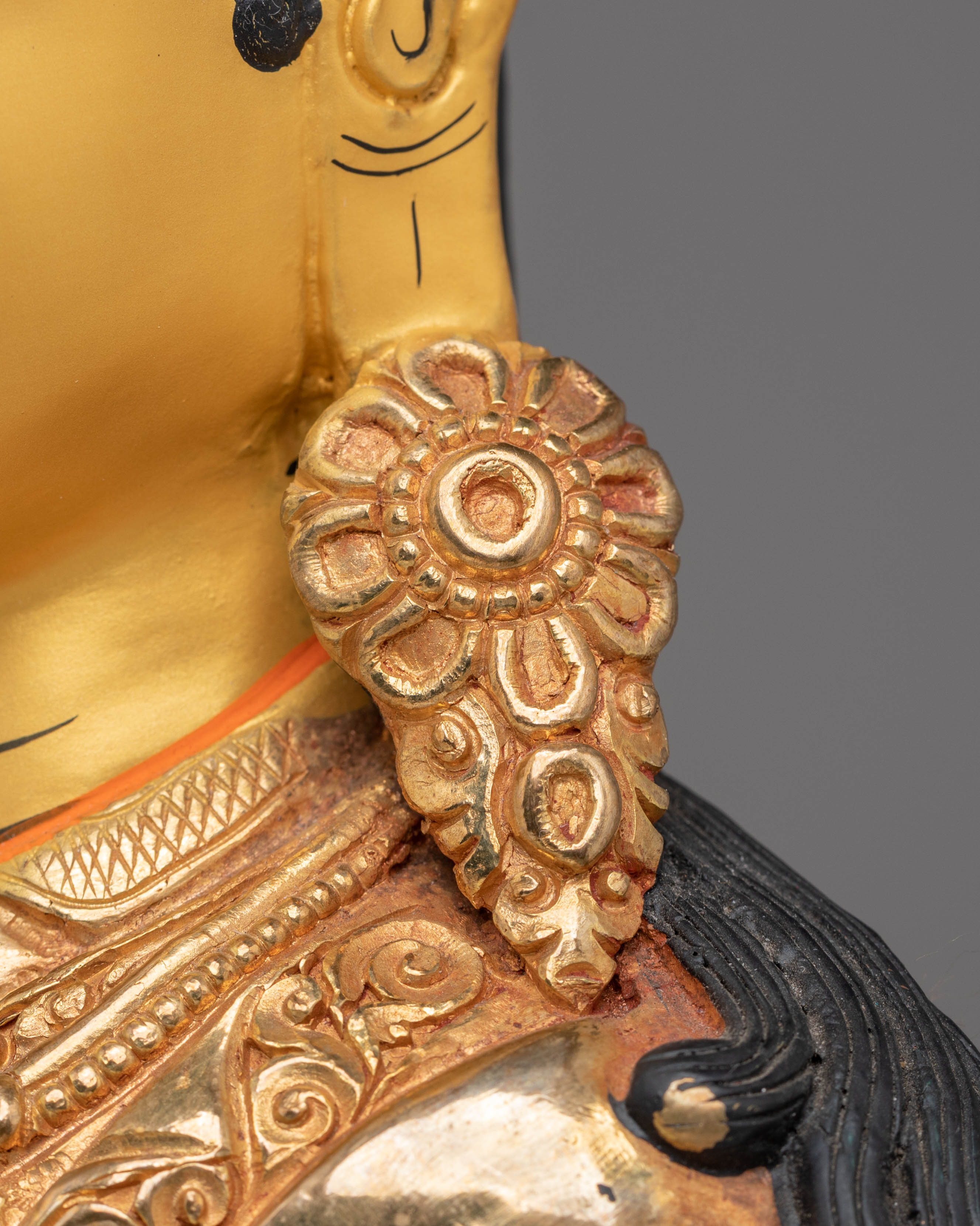 Guru Rinpoche Statue: The Lotus Born