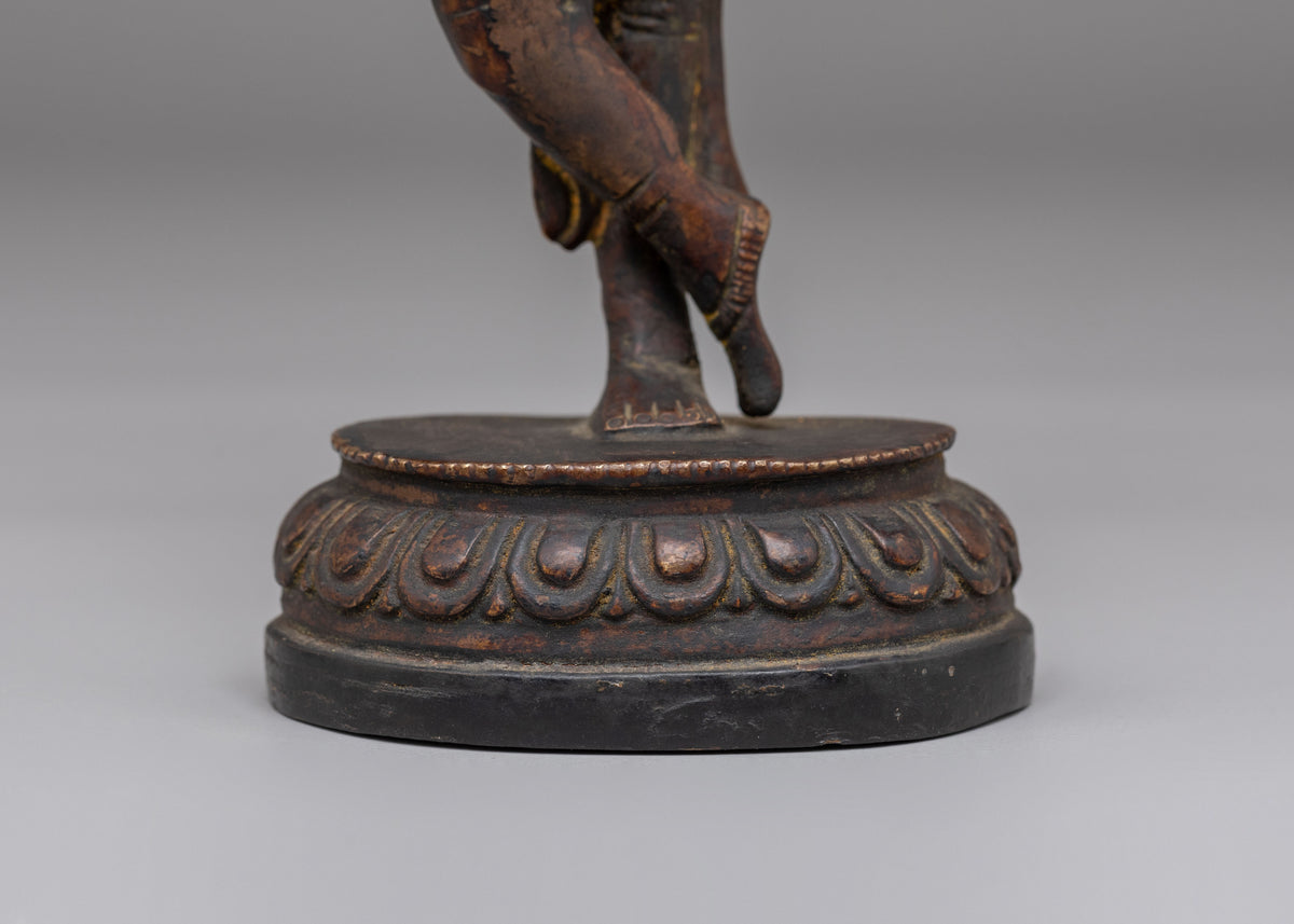 Handmade Maya Devi Statue | Brass Statue with Antique Finishing