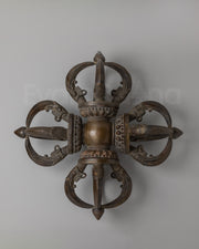 Oxidized Copper Bishwo Vajra