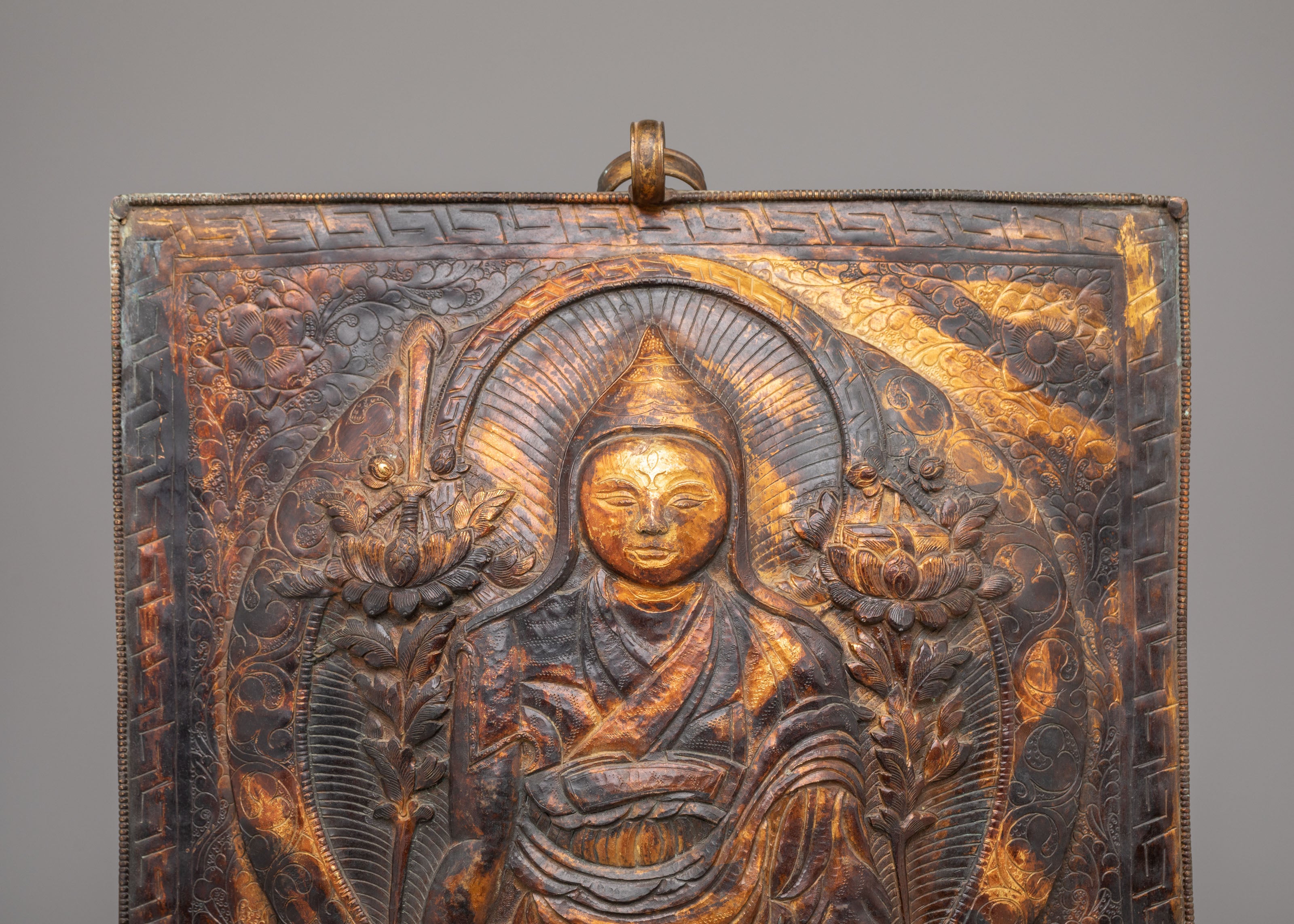 Tsongkhapa Guru Altar Wall Hanging | Traditional Artwork