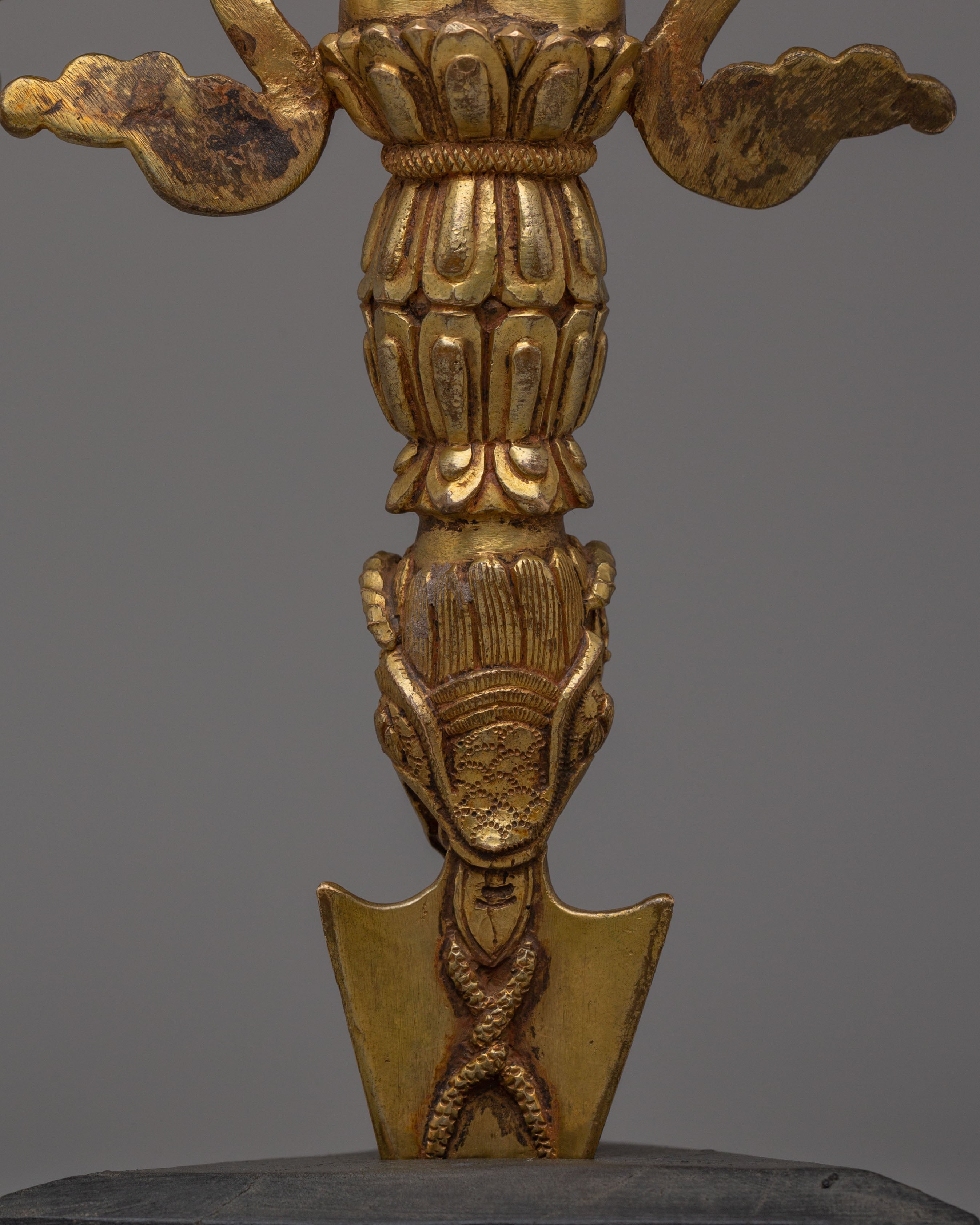 Handmade Mahakala Buddhist Phurba | Sacred Tibetan Ritual Dagger