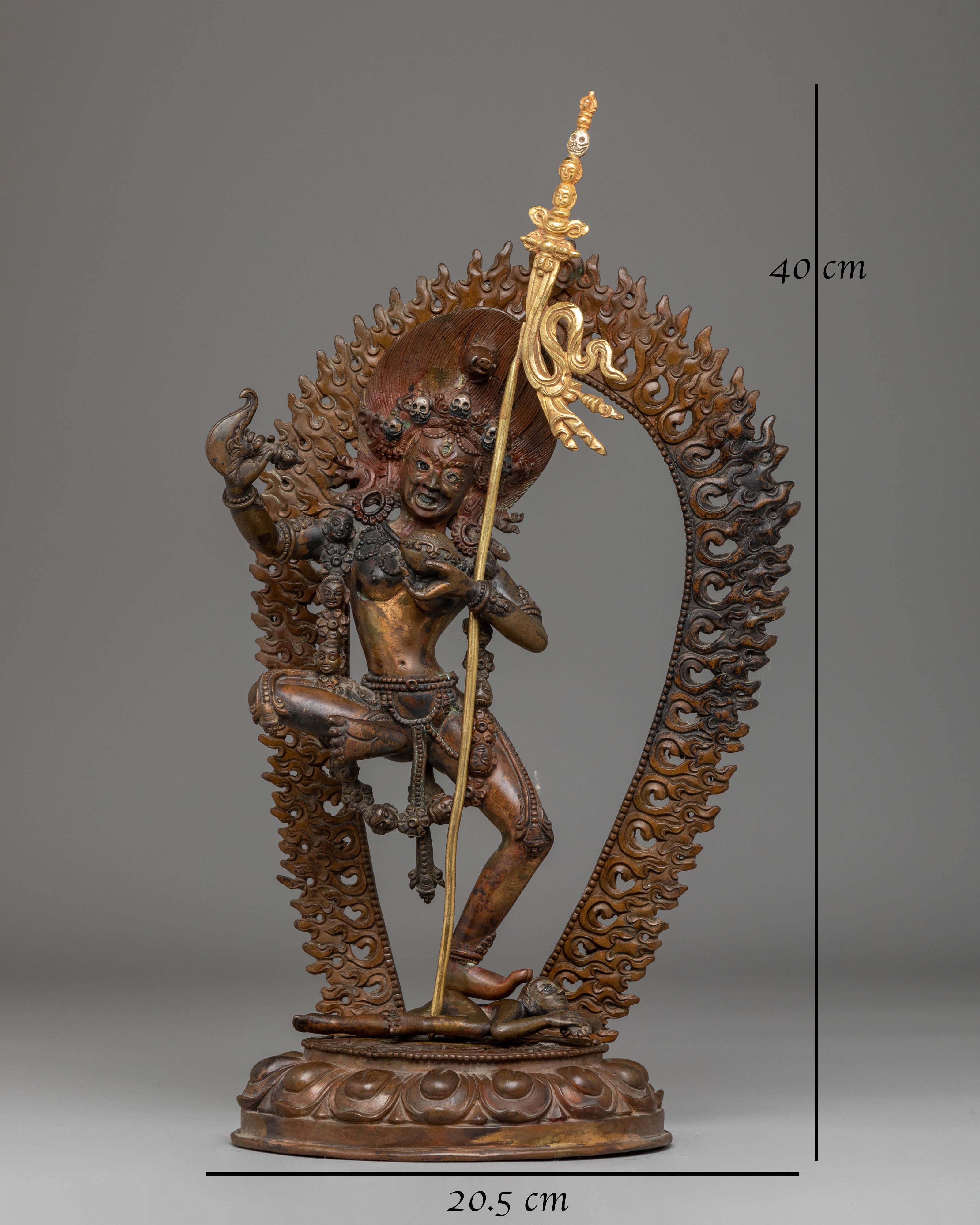 Copper Statue of Vajrayogini | Yogini of Tantric Buddhist