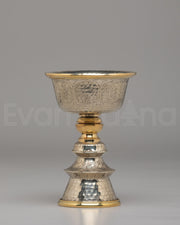 Traditional Butter Lamp for Puja 