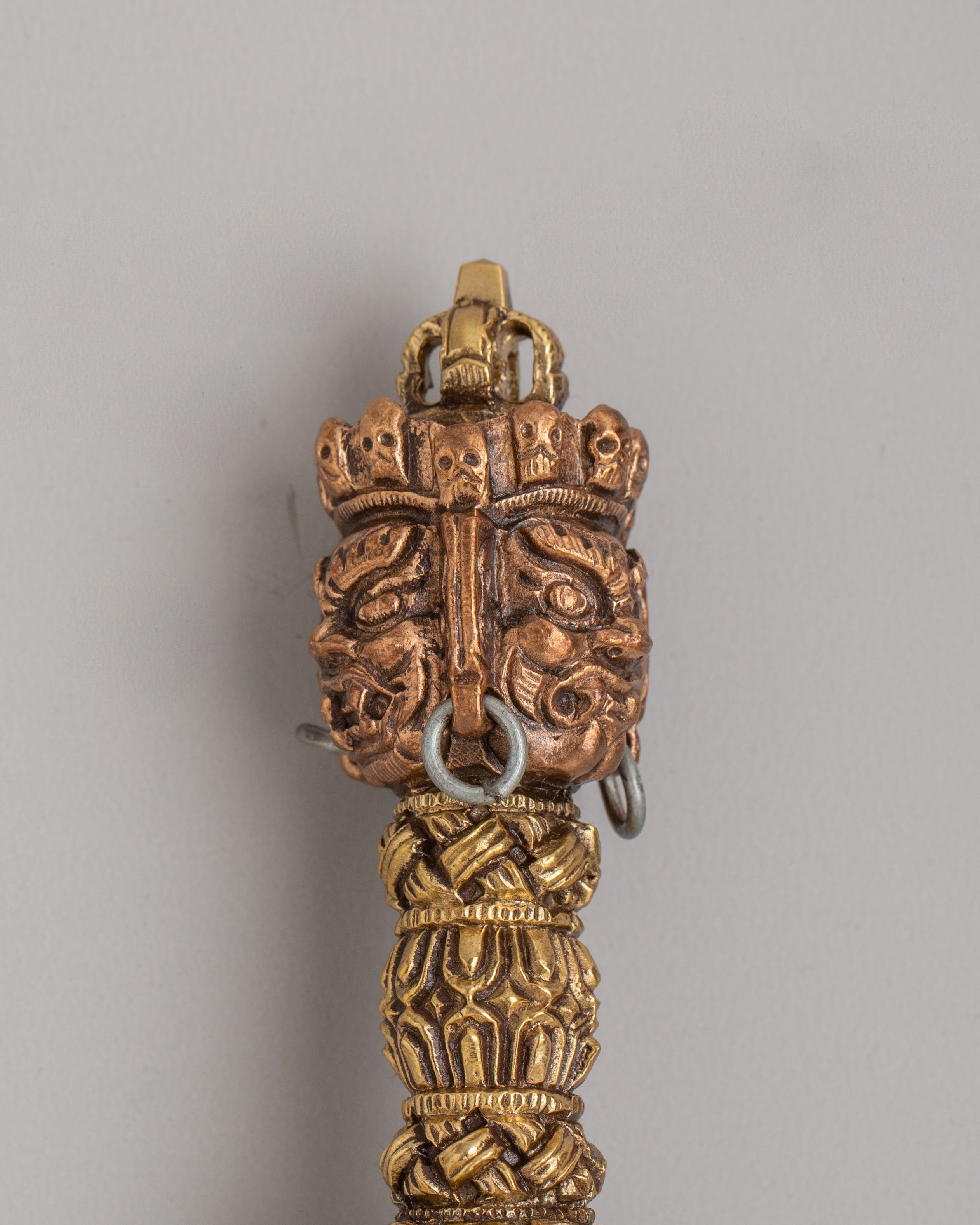 Tibetan Three-Sided Phurba | Handcrafted Ritual Dagger