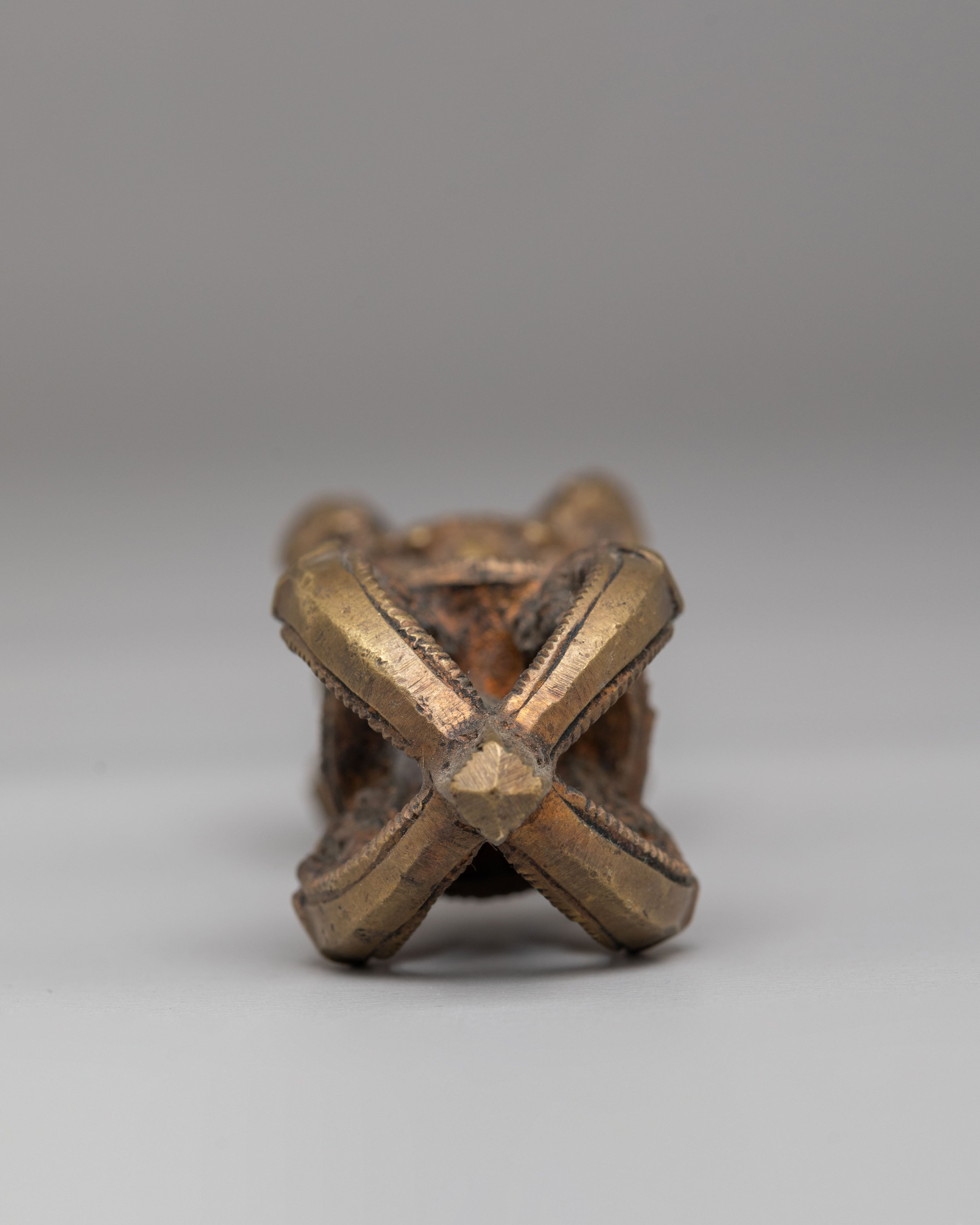 Sacred Himalayan Buddhist Vajra | Handcrafted Dorje for Spiritual Protection