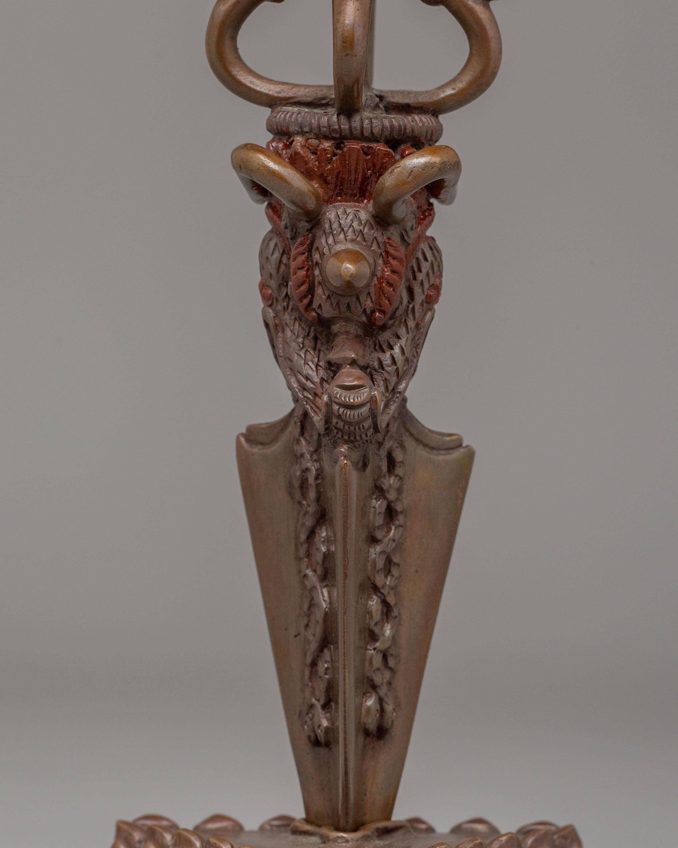 Handmade Vajrapani Phurba | Ritual Dagger for Tantric Ceremonies