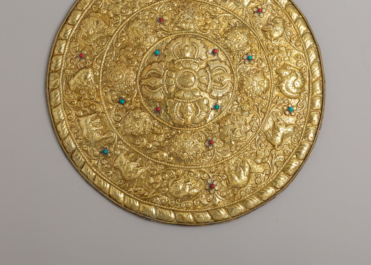Sacred Mandala Wall Hanging | Handcrafted Tibetan Art