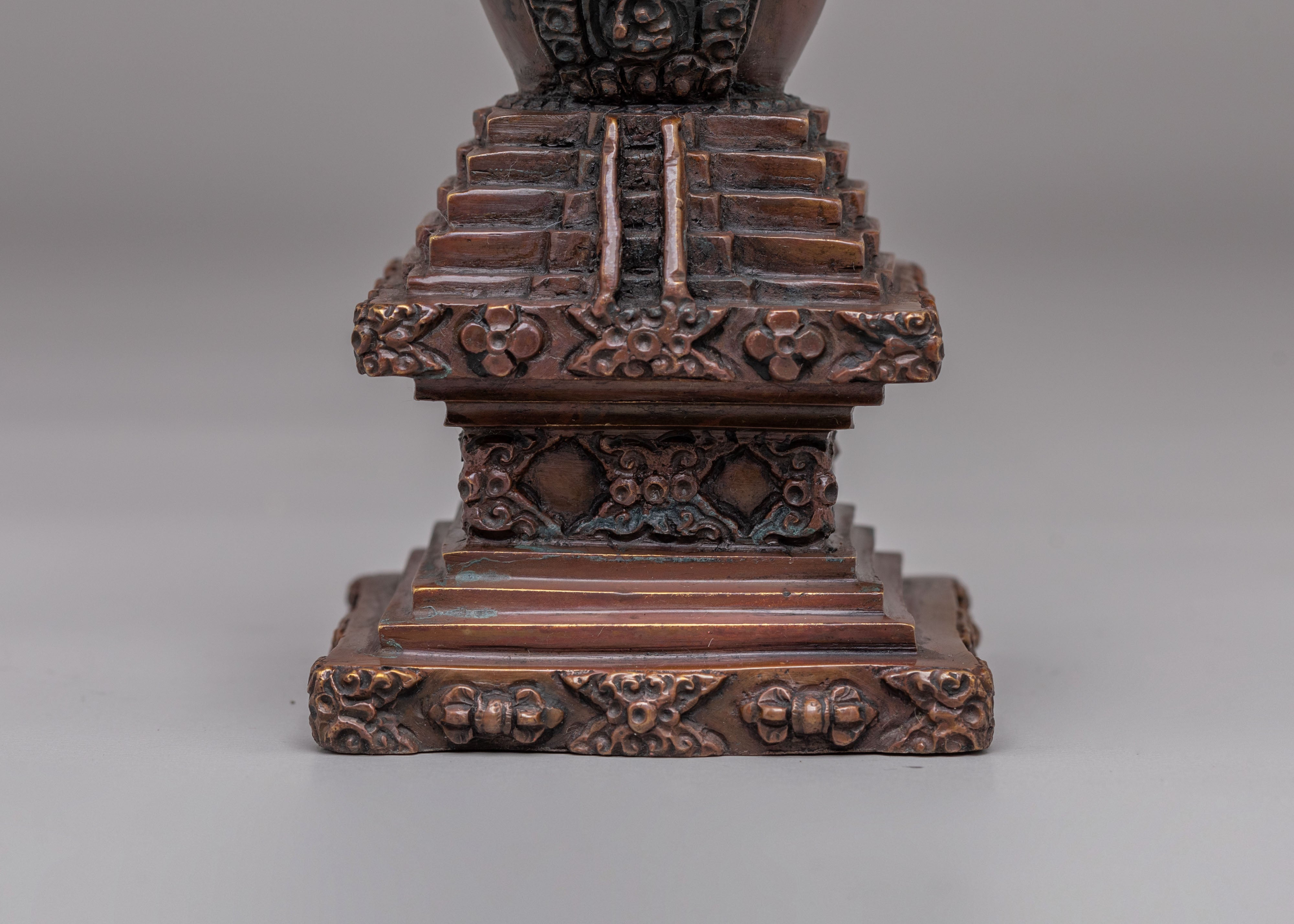 Tibetan Descent from Heaven Stupa | Symbol of Enlightenment
