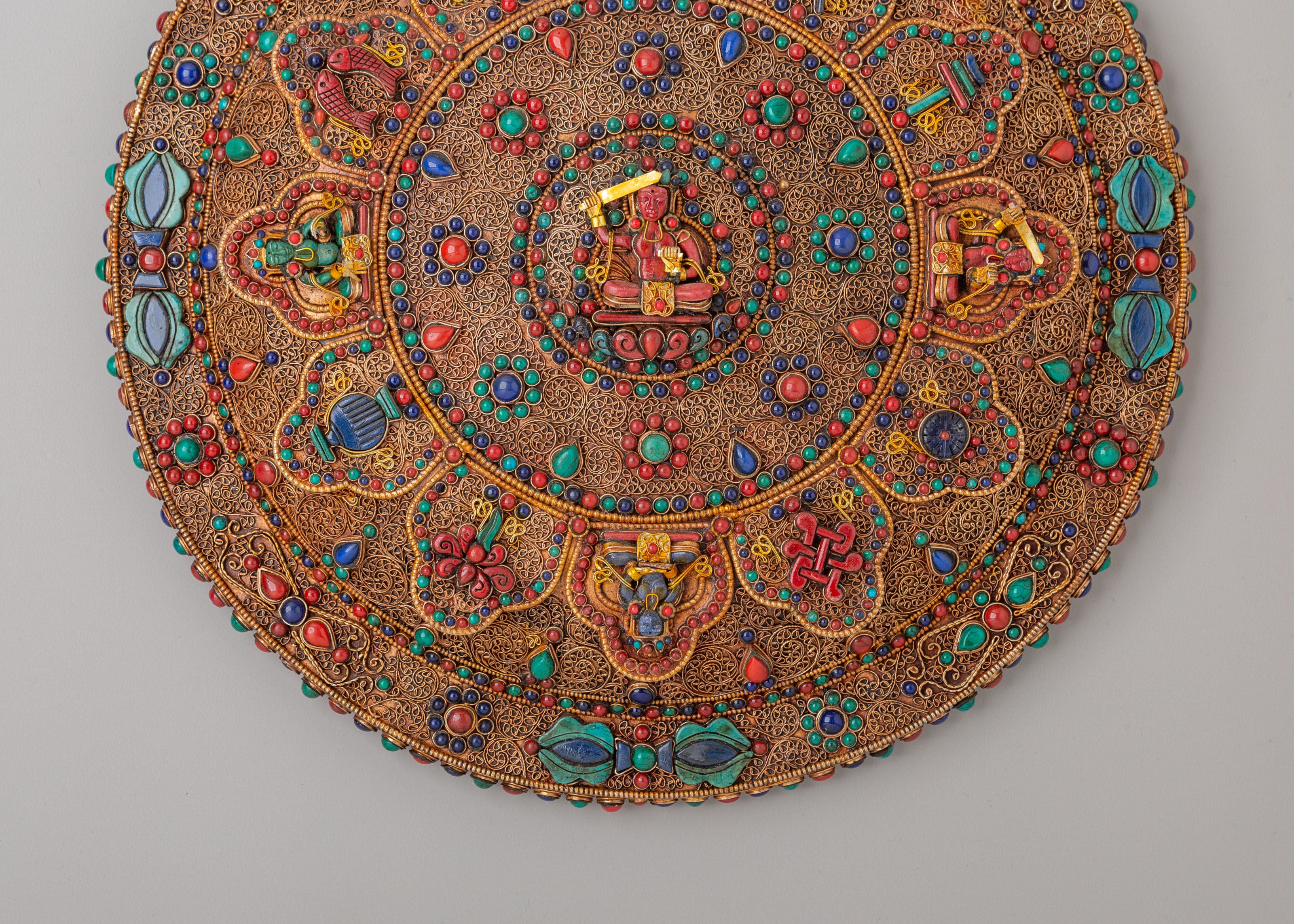 Manjushri Mandala Wall Hanging | Sacred Tibetan Artwork