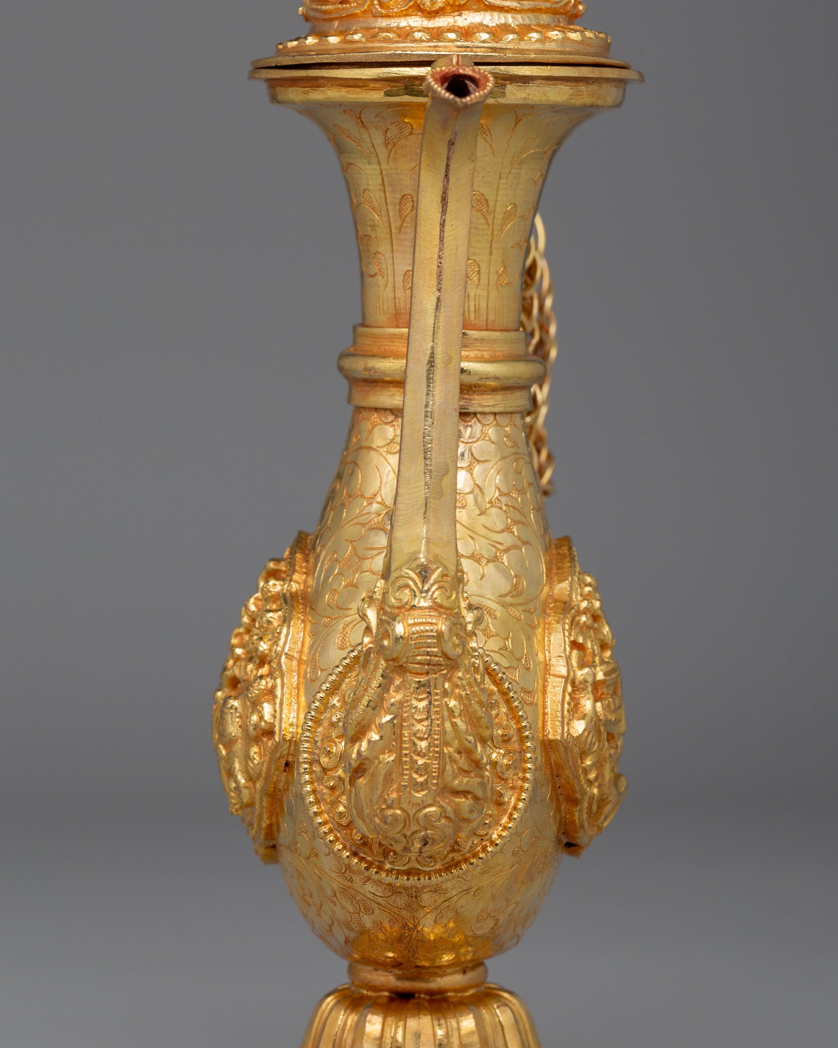 Sacred Bhumba Water Vessel | Symbol of Spiritual Purity and Blessings