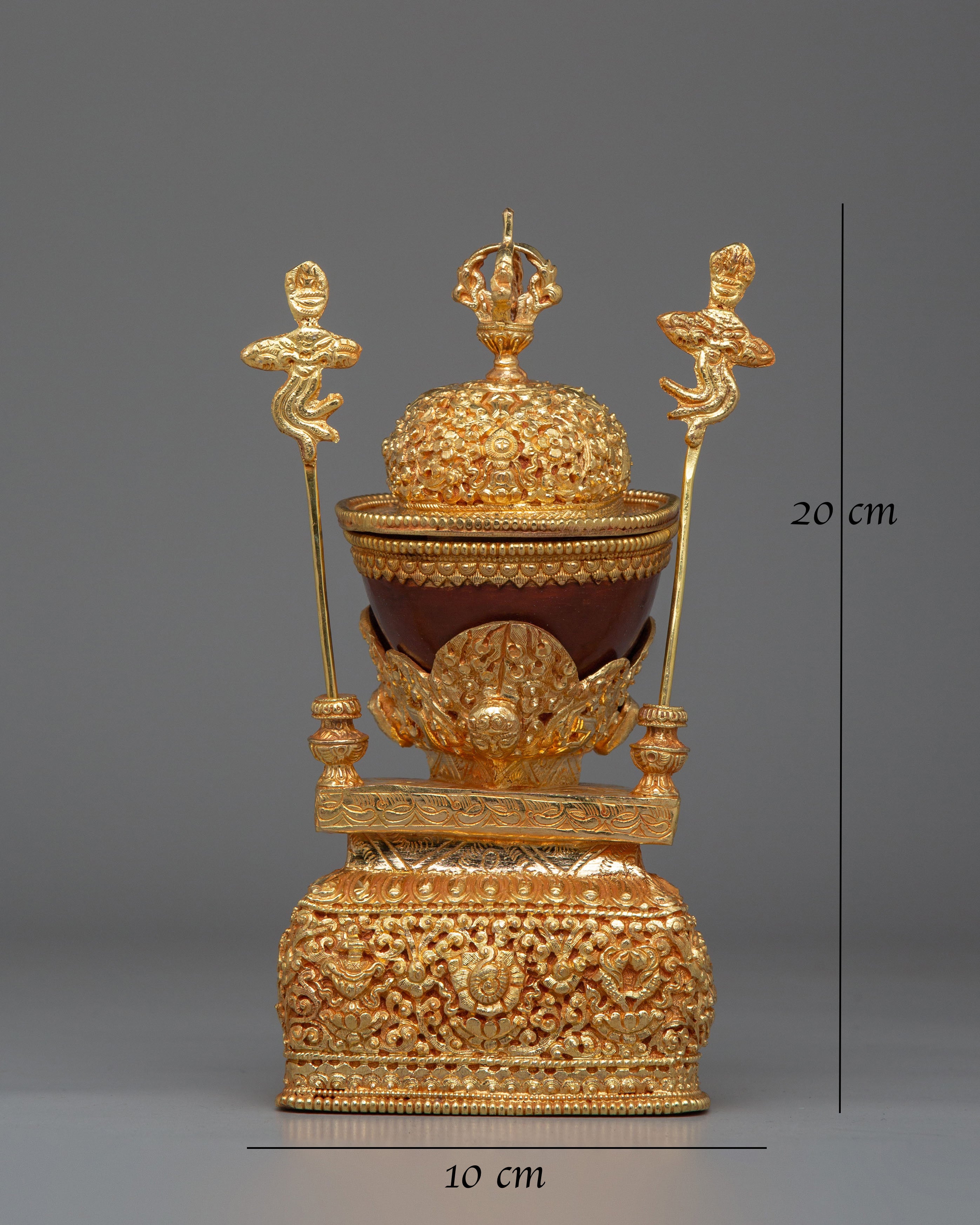 Handcrafted Kapala for Rituals | Buddhist Decor