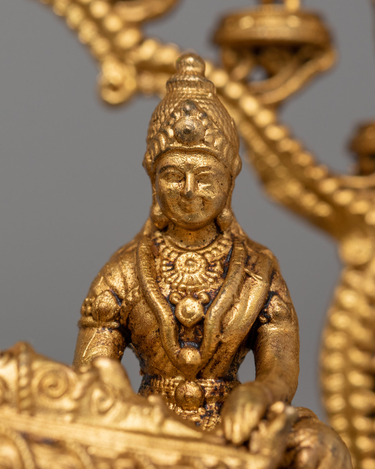 Traditional Bishnu Statue | Handcrafted Himalayan Artwork