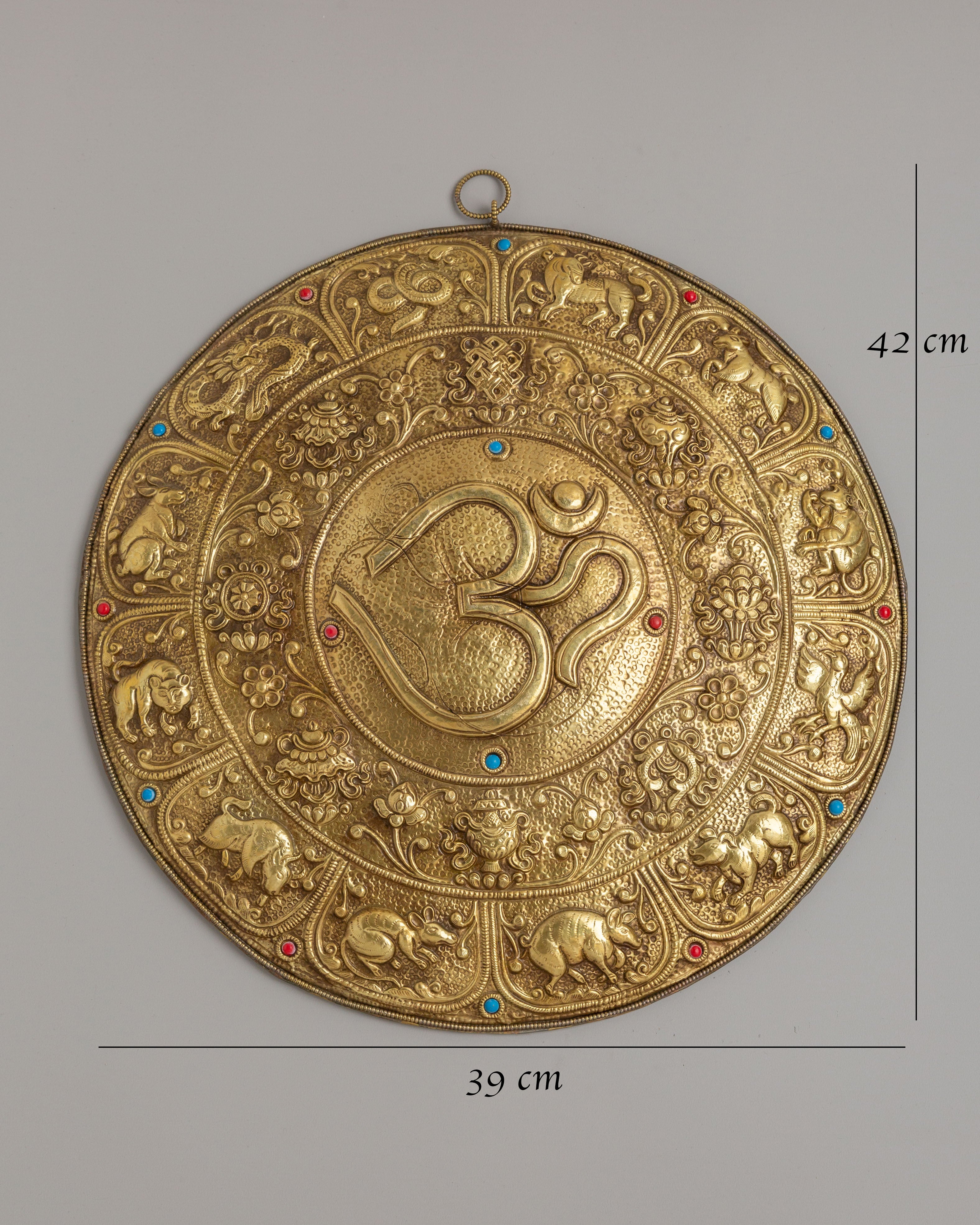 Om Mandala Wall Hanging | Handcrafted Decorative Art