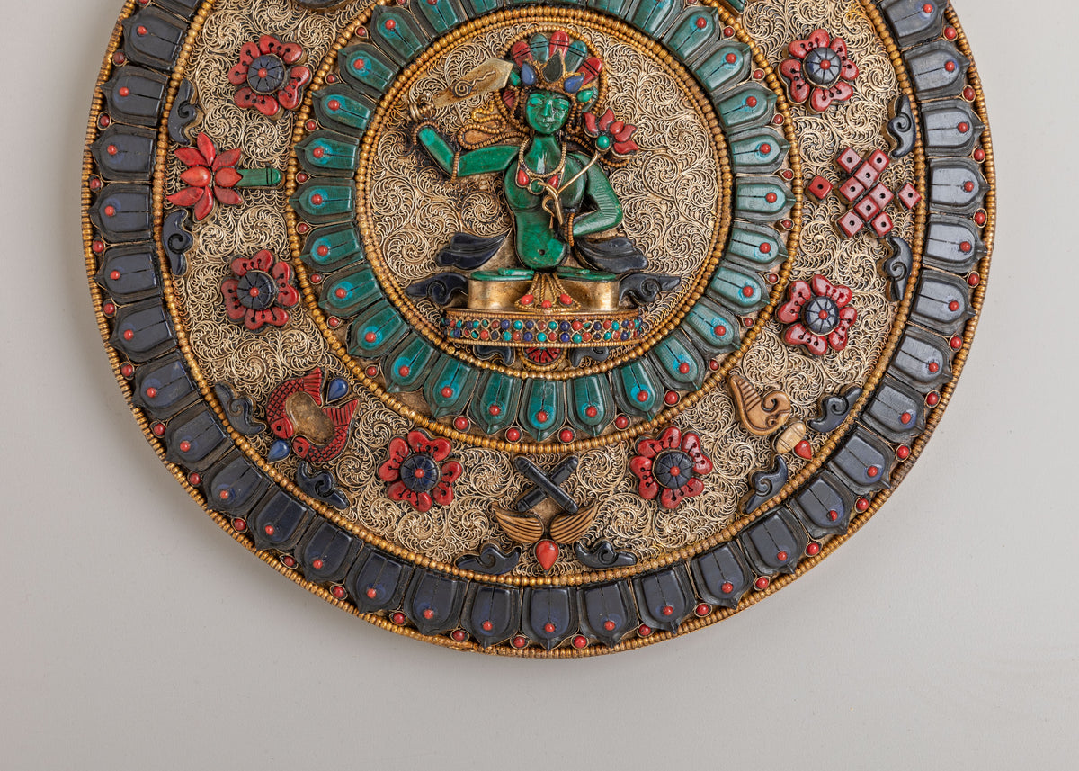 Traditional Manjushri Wall Decor | Spiritual Home Decor